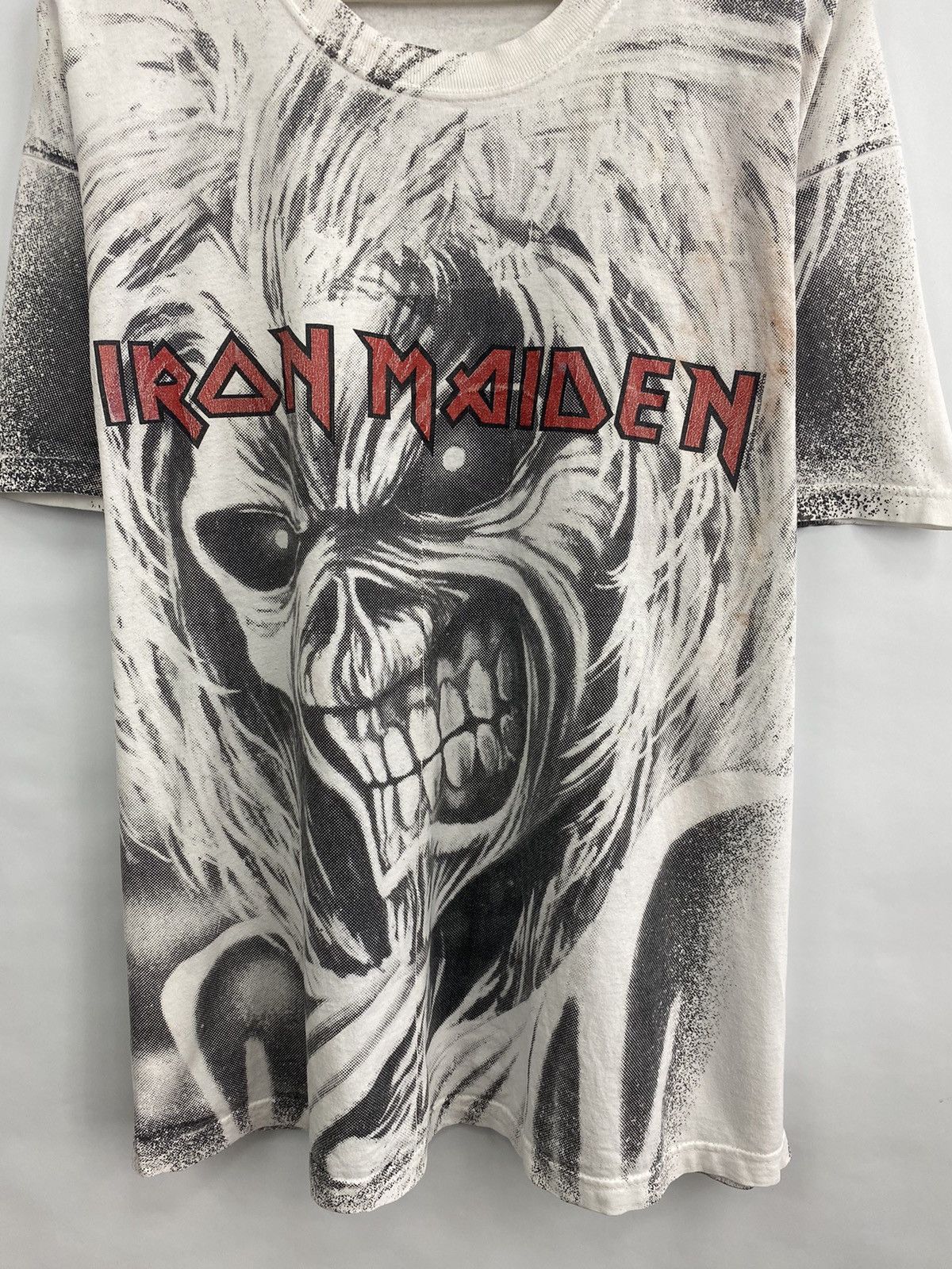 Iron Maiden ☠️ Vintage 1999 Iron Maiden Rock Band t-shirt rare retro Size US XL / EU 56 / 4 - 4 Thumbnail