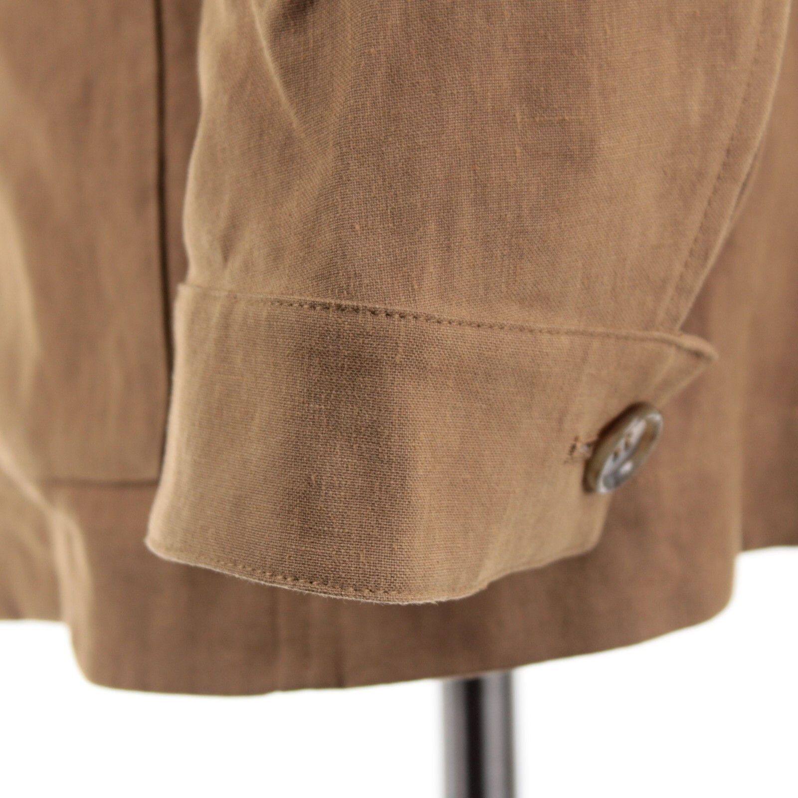 Luciano Barbera Luciano Barbera Jacket Size M US In Brown Linen Size US M / EU 48-50 / 2 - 3 Thumbnail