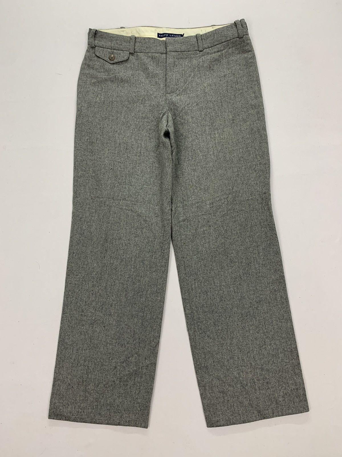 Polo Ralph Lauren × Ralph Lauren × Vintage OFFER☄️VINTAGE RALPH LAUREN WOOLS PANTS Size US 30 / EU 46 - 1 Thumbnail