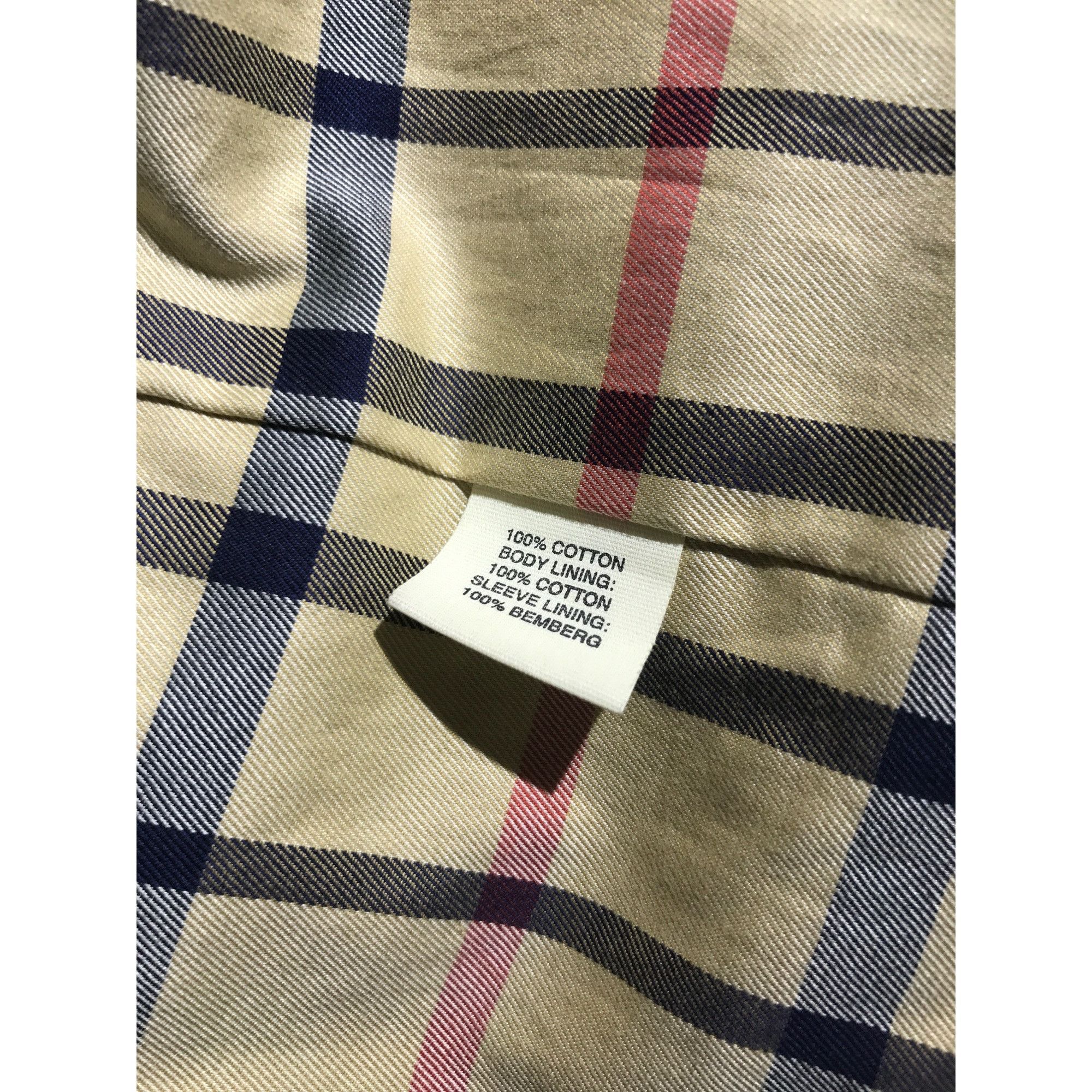 Brooks Brothers Brooks Brothers Men's Vintage Tan Full Zip And Button Trench Size US L / EU 52-54 / 3 - 3 Thumbnail