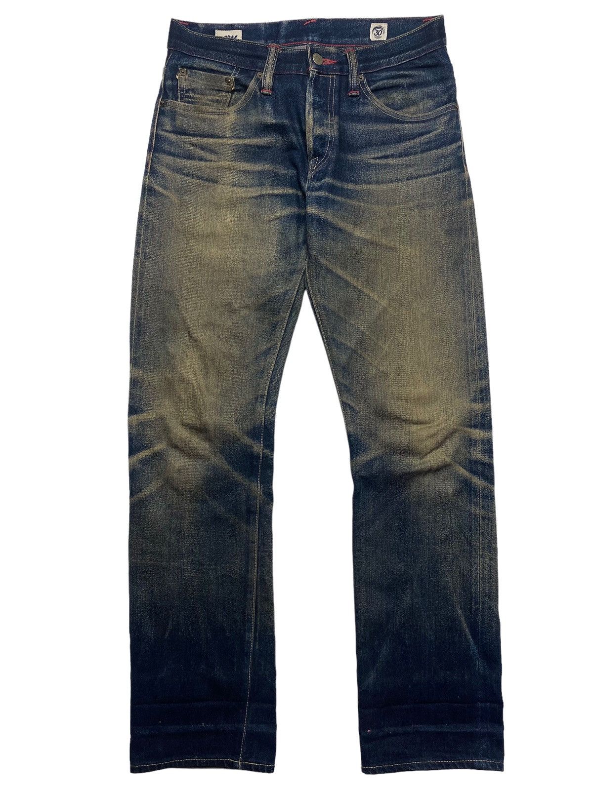 NBDN Nobrandedon Vintage NBDN - Mudwash Selvedge Denim Pants Size US 28 / EU 44 - 3 Thumbnail