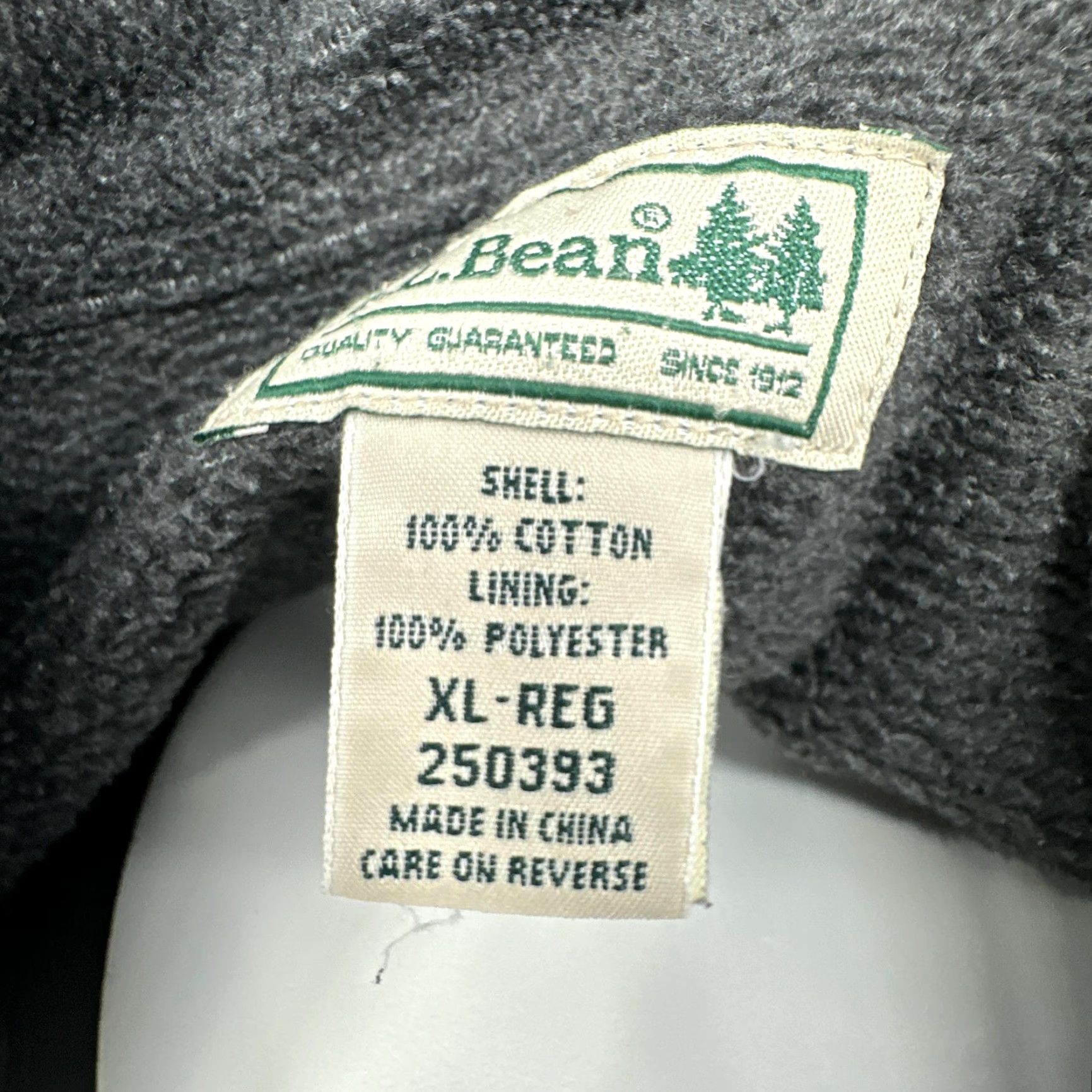 Vintage VINTAGE LL Bean Shirt Mens XL Green Plaid Flannel Lined Button Front Outdoor Casual Size US XL / EU 56 / 4 - 3 Thumbnail
