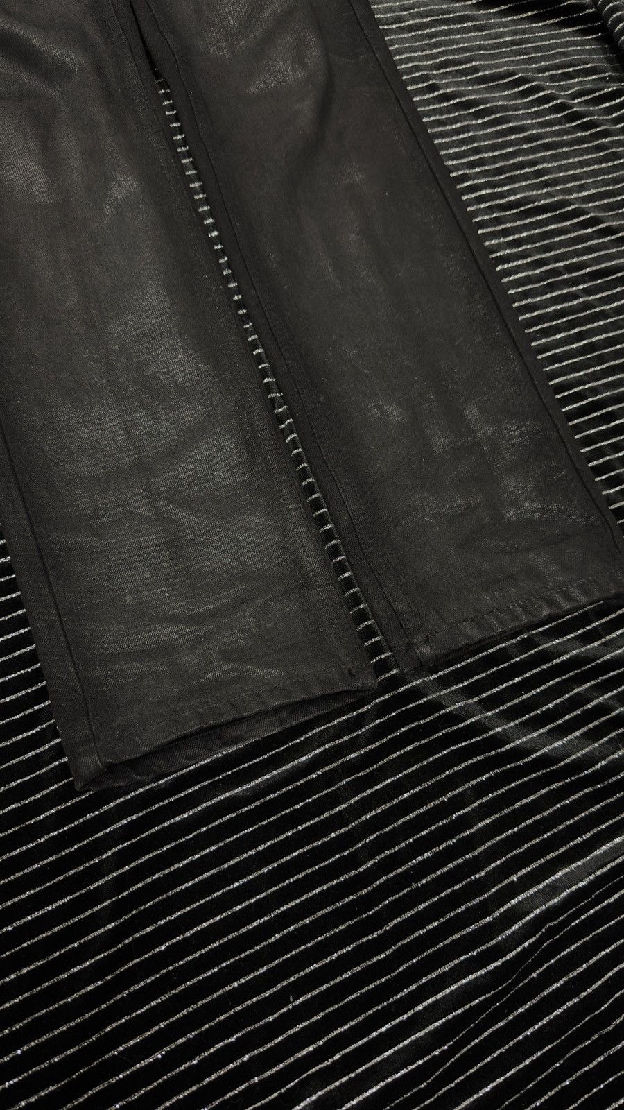 Japanese Brand metallic painted jeans Size US 32 / EU 48 - 5 Thumbnail