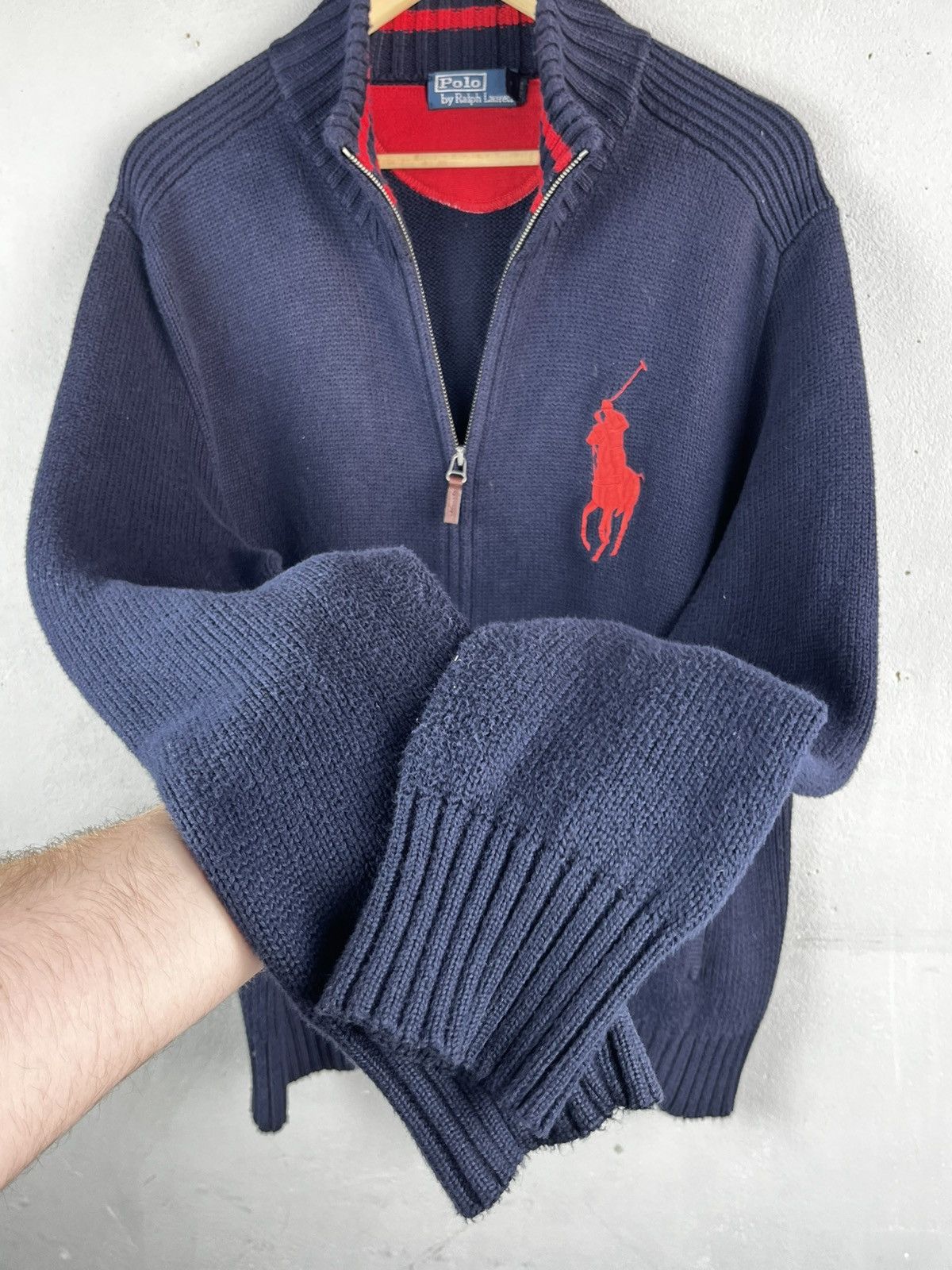 Polo Ralph Lauren Polo Ralph Lauren zip sweater size L Size US L / EU 52-54 / 3 - 7 Thumbnail