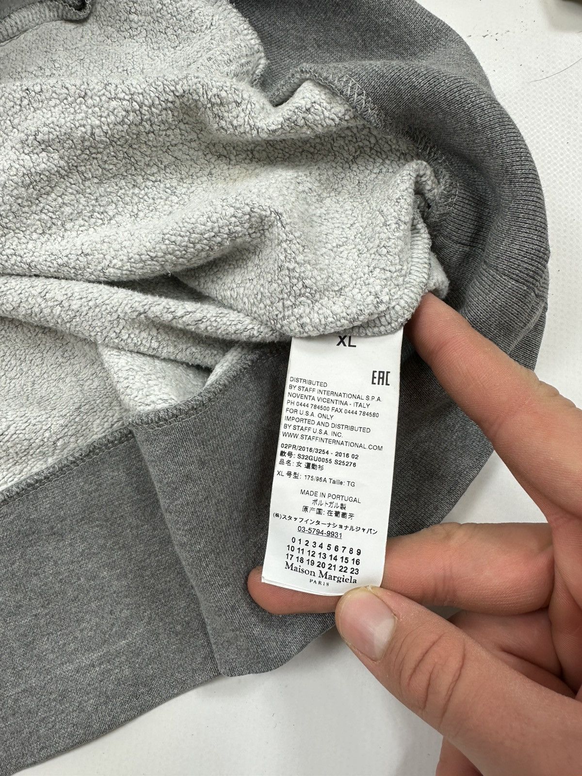 Maison Margiela MM6 Maison Margiela Hoodie Size US XL / EU 56 / 4 - 7 Thumbnail