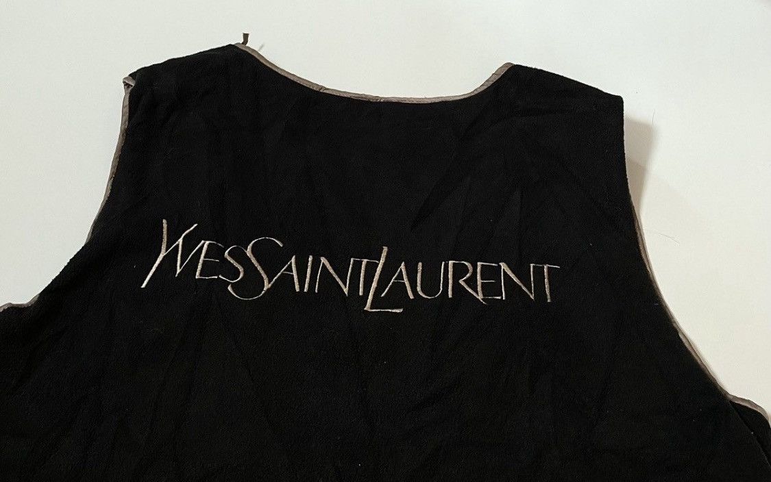 Yves Saint Laurent Vintage ysl embroidered logo vest Size US M / EU 48-50 / 2 - 3 Thumbnail