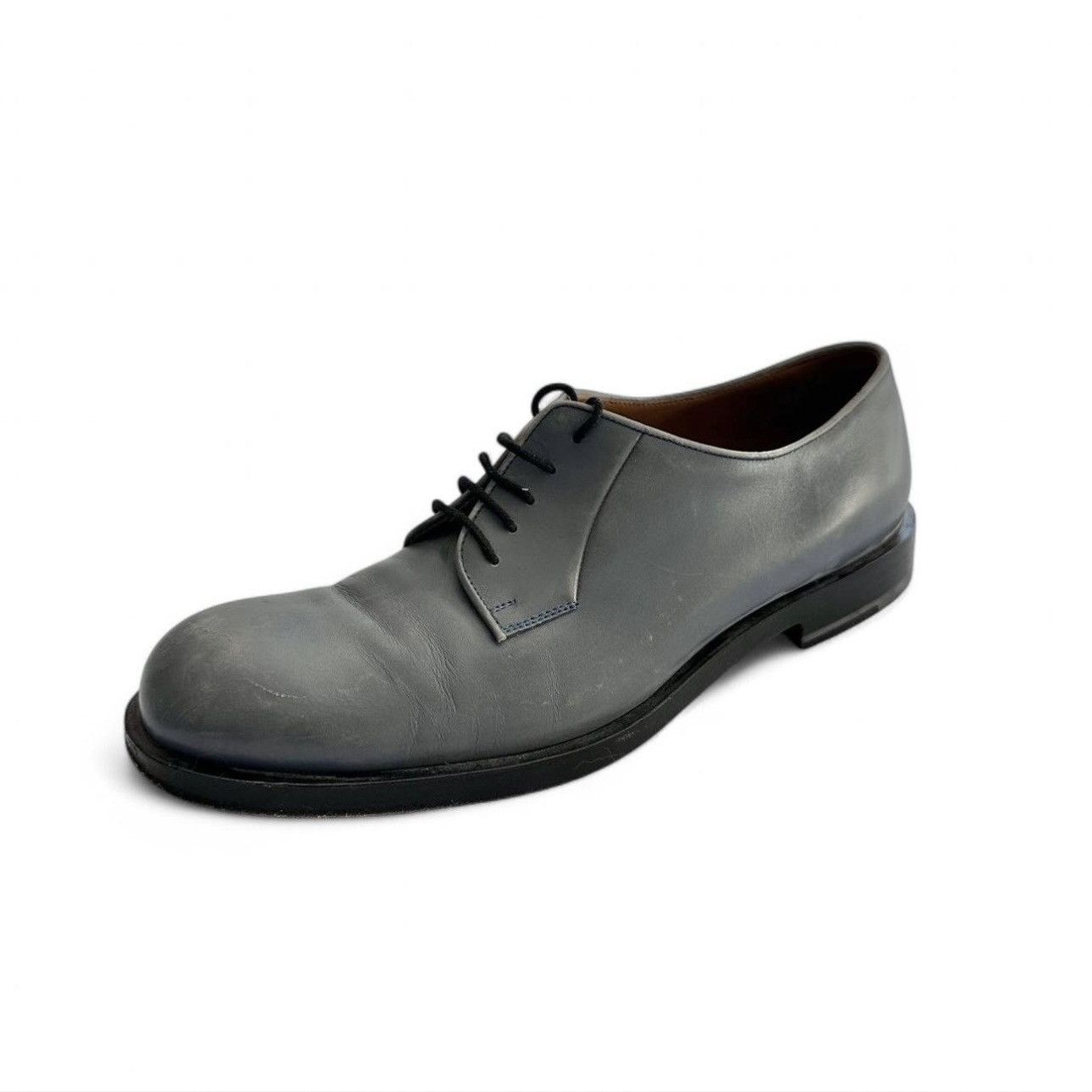 Jil Sander Jill Sander Baby Blue Leather Lace Up Shoes- Size Men’s 42 Size US 8.5 / EU 41-42 - 2 Thumbnail