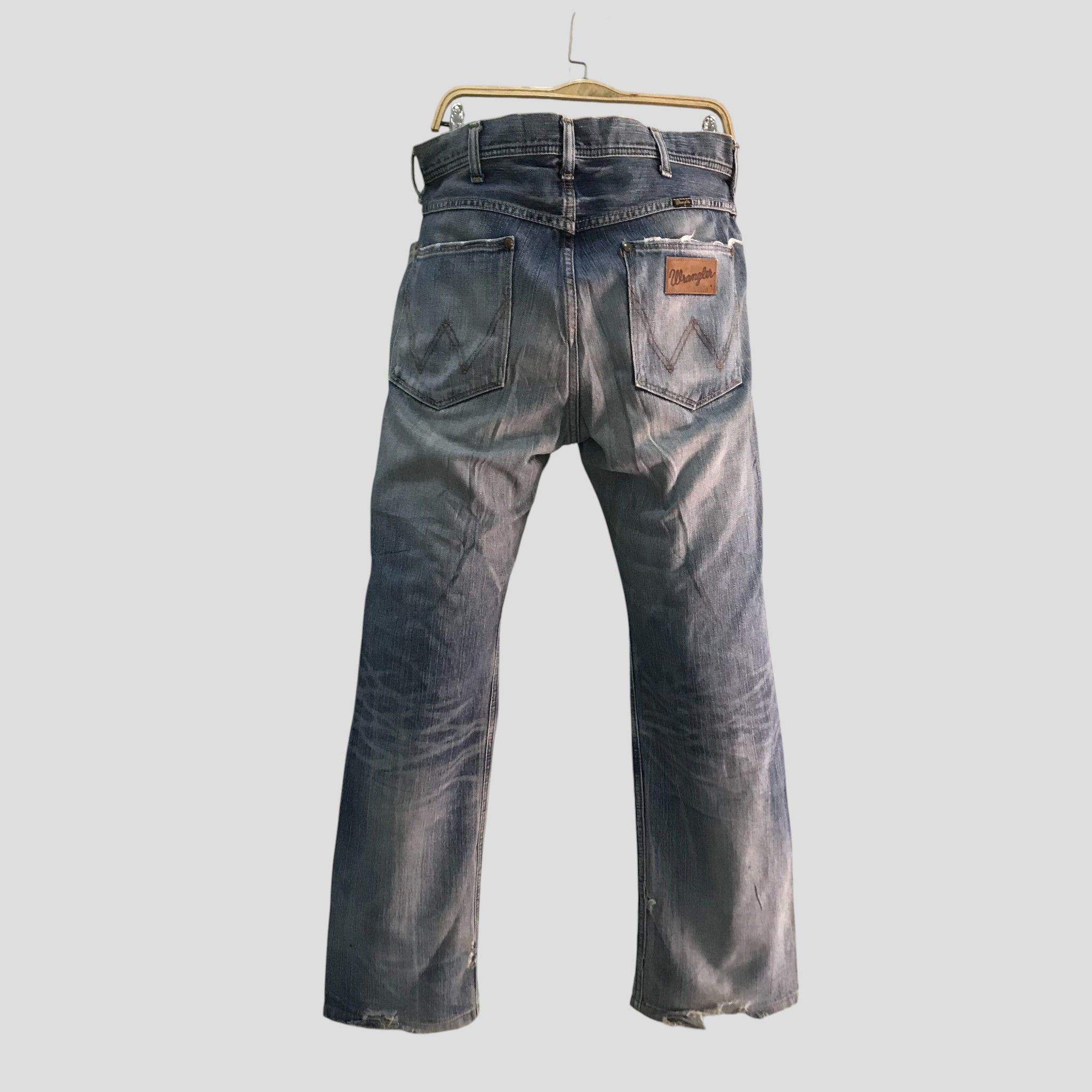 Wrangler Vintage 90's Wrangler Stone Washed Jeans Size US 36 / EU 52 - 2 Thumbnail