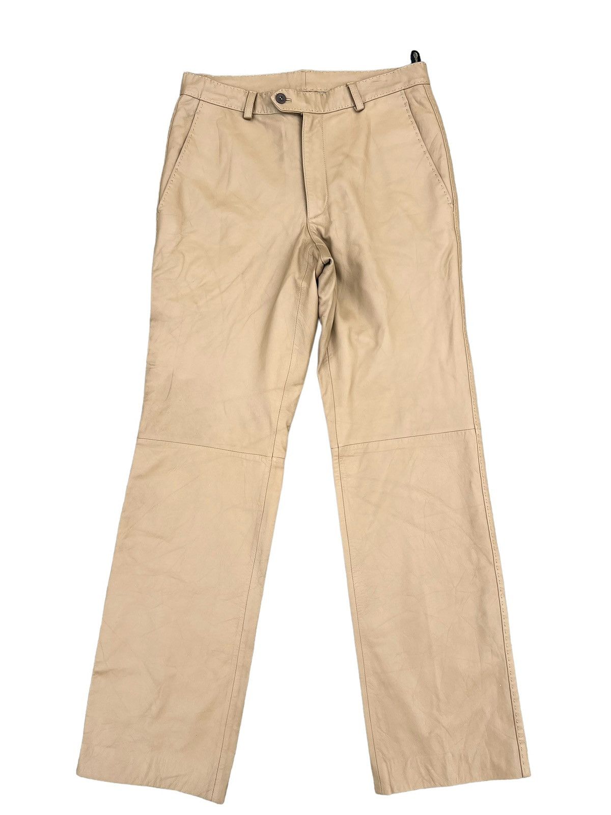 Gaultier Homme Objet Gaultier Homme Objet Sheepskin Leather Pant Size US 29 - 1 Thumbnail