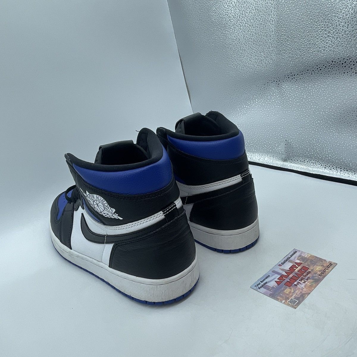 Jordan Brand Air Jordan 1 high royal toe Size US 9.5 / EU 42-43 - 4 Thumbnail