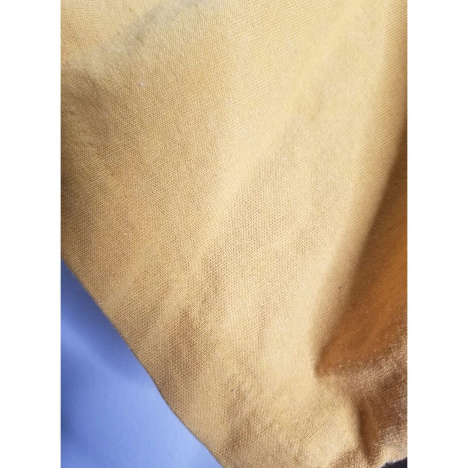 Vintage VINTAGE Gepetto Design Western T-Shirt 1980s Women’s Large Yellow Cotton Blend Rodeo Fringe Size L / US 10 / IT 46 - 3 Thumbnail