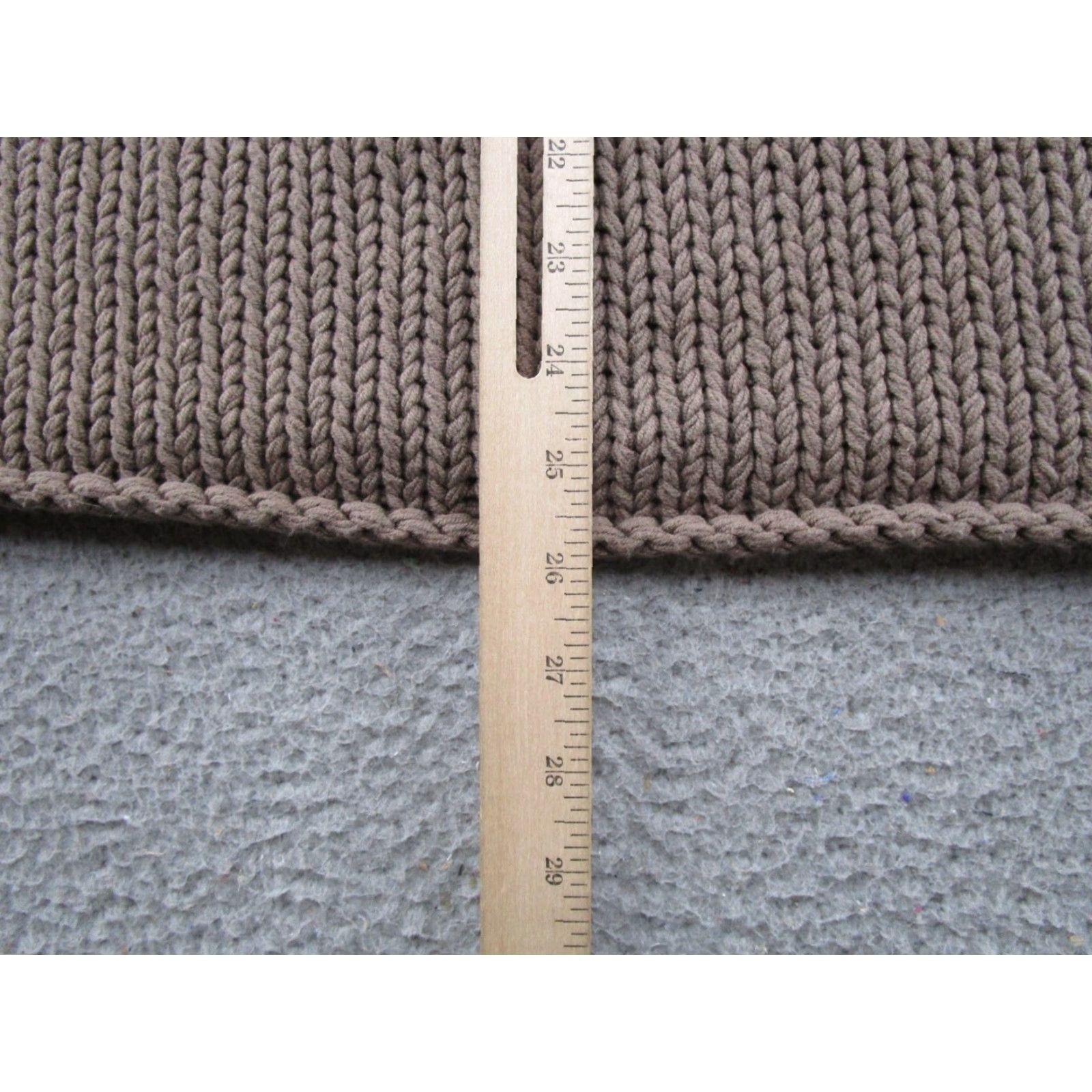 Soft Surroundings Soft Surroundings Pullover Sweater Women PM Petite M 3/4 Sleeve Knit Solid Brown Winter Fall Spring Casual Knits Womens Pullover Size Petite M PM Size M / US 6-8 / IT 42-44 - 5 Thumbnail