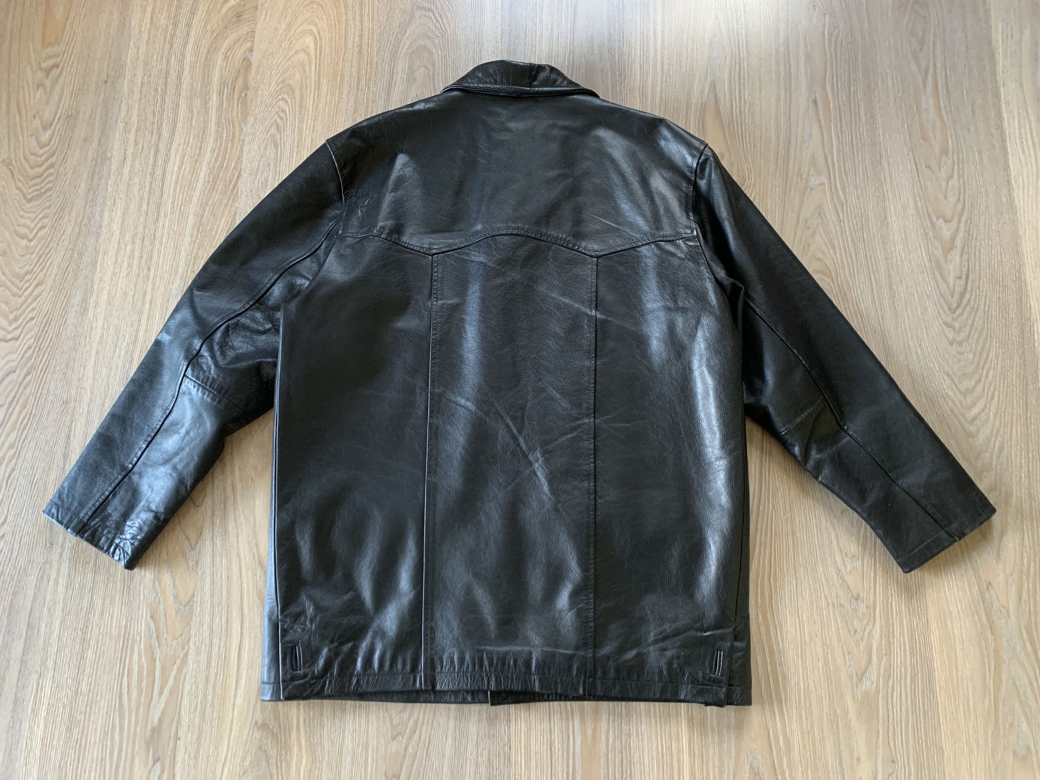 Genuine Leather × Vintage NLC Vintage Leather Pocket Jacket Size US M / EU 48-50 / 2 - 4 Thumbnail