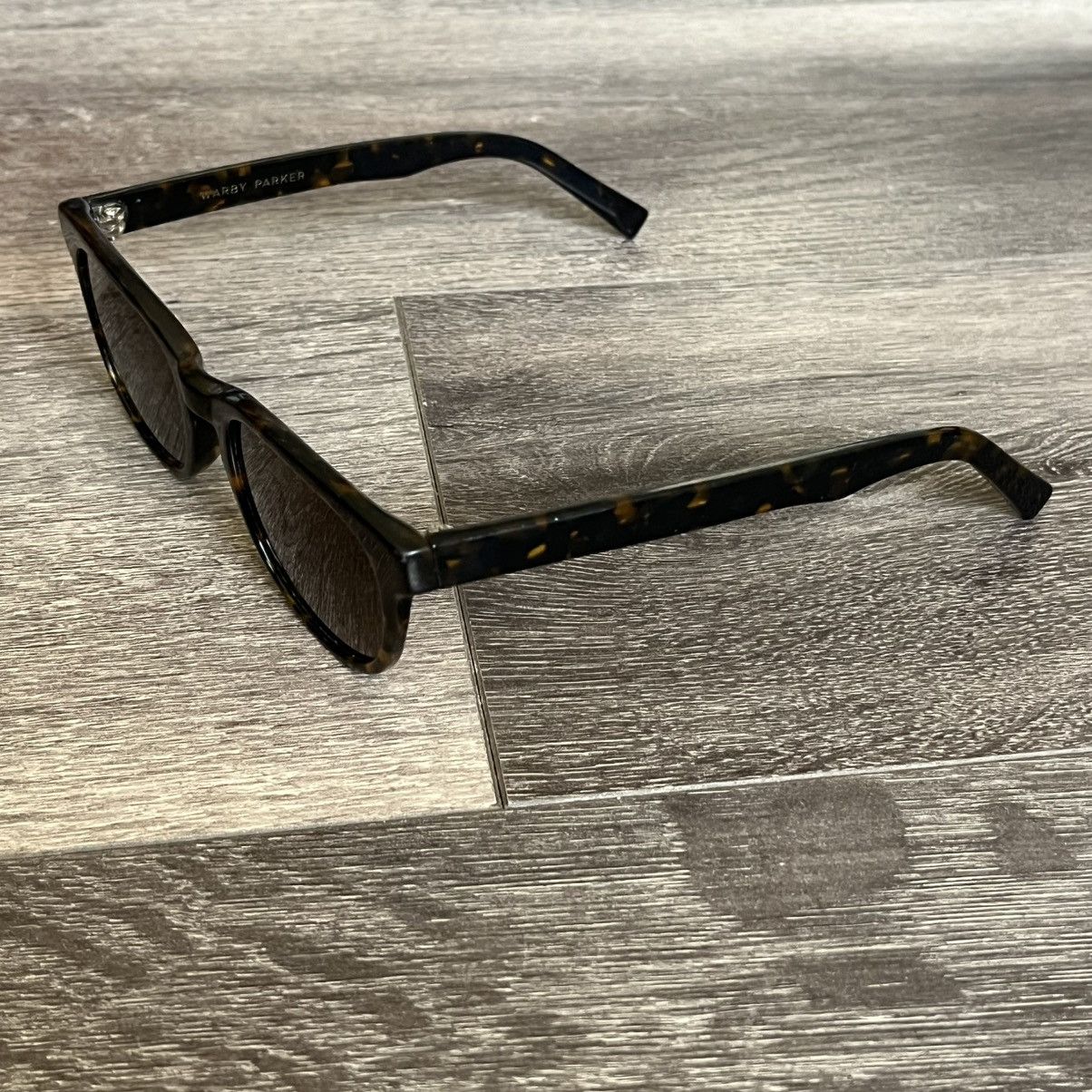 Warby Parker Warby Parker Preston 200 Whiskey Tortoise Sunglasses Frames Size ONE SIZE - 4 Thumbnail