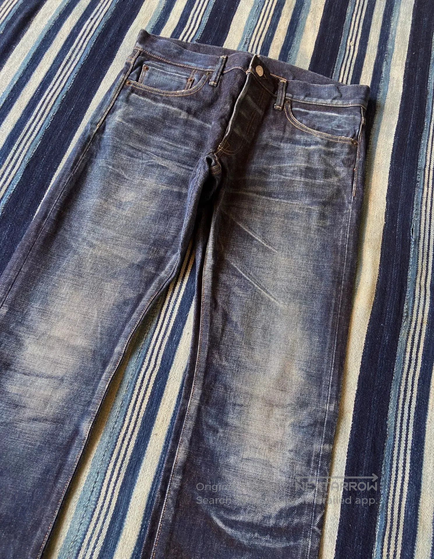 Japanese Brand vintage washed denim trousers by brand & co. Size US 31 - 3 Thumbnail