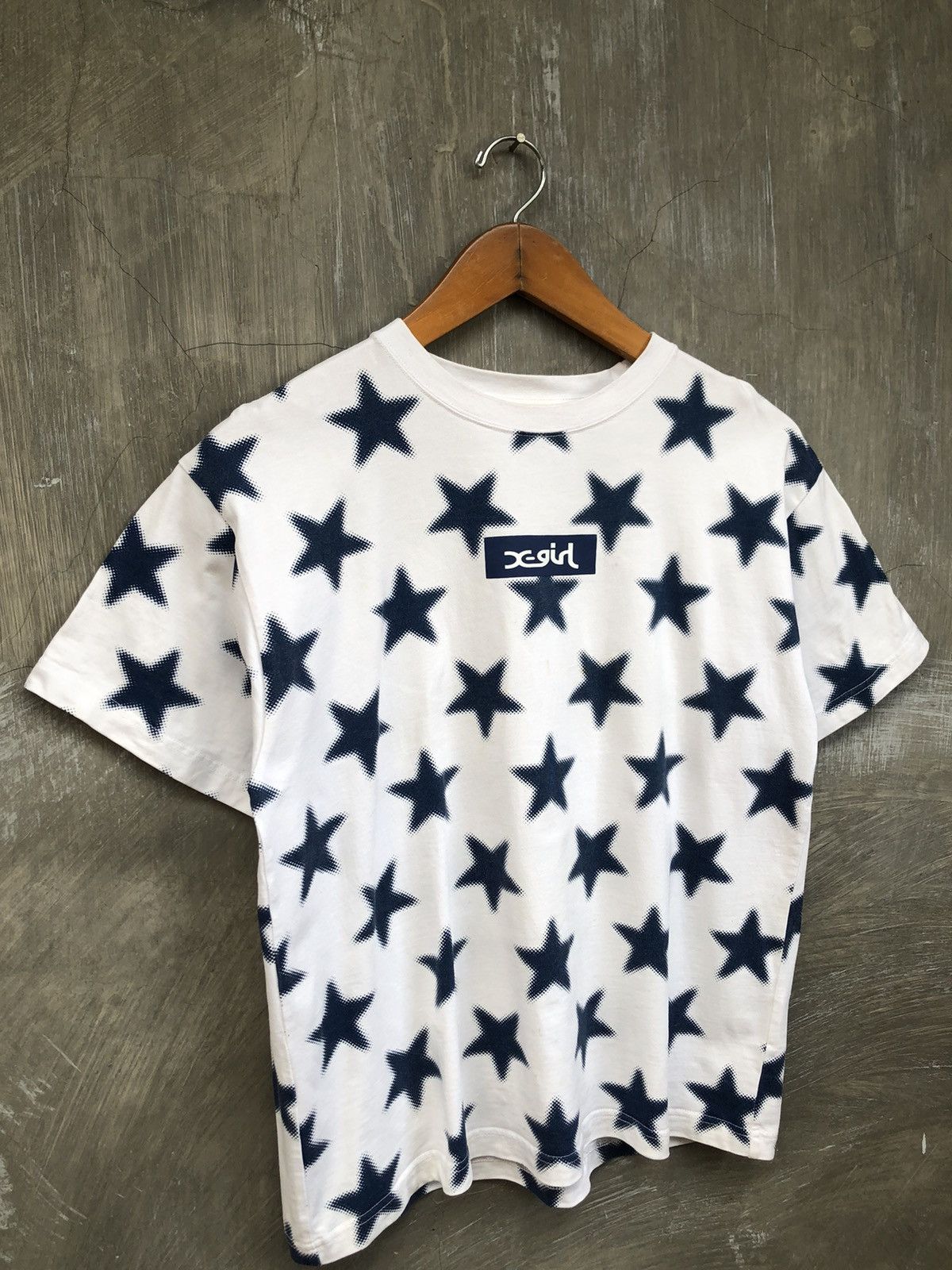 Japanese Brand Japanese X Girl Star Printed T-shirt Size M / US 6-8 / IT 42-44 - 2 Thumbnail
