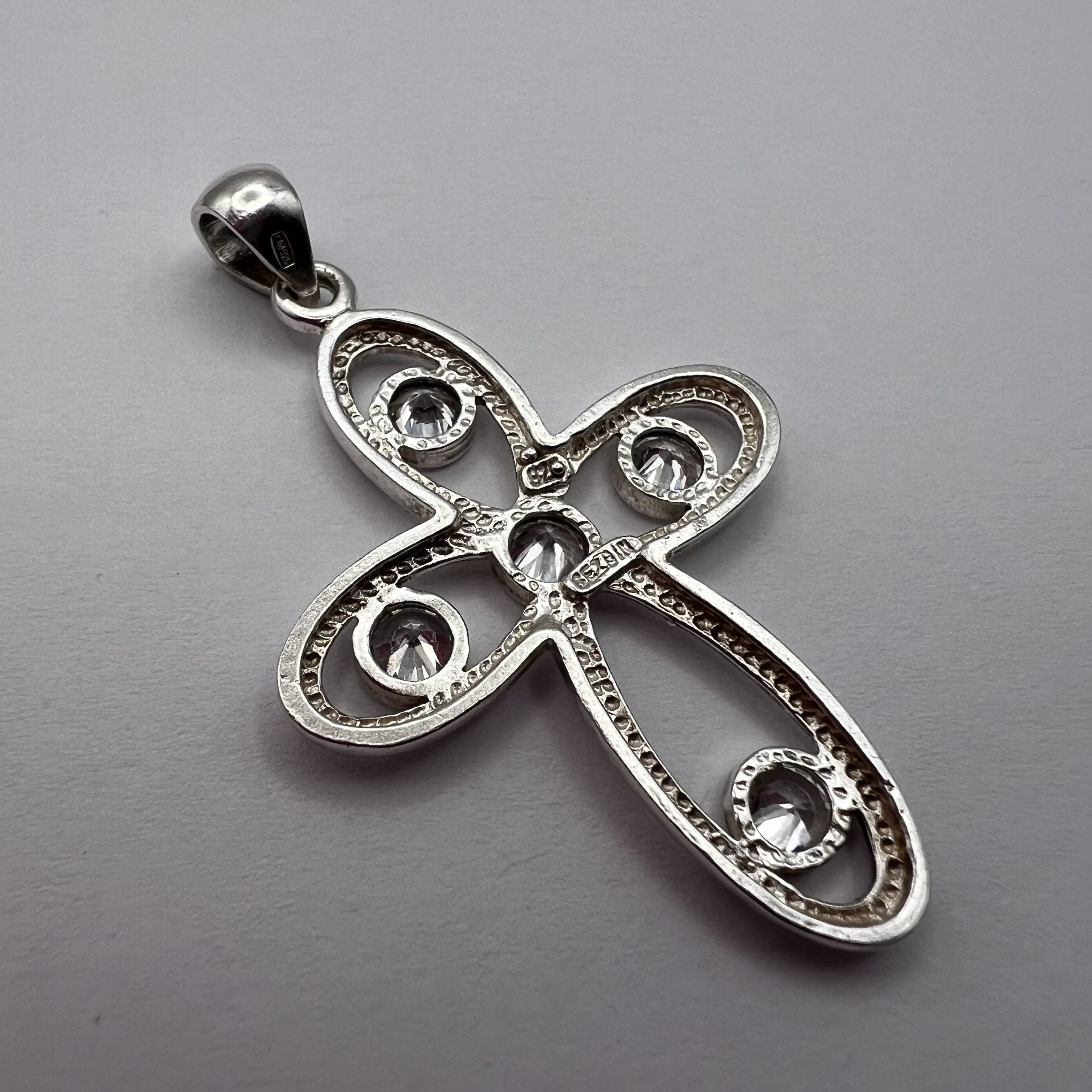Sterling Silver Sterling Silver 925 Crucifix Cross Pendant Jesus Christ 4g Size ONE SIZE - 6 Thumbnail