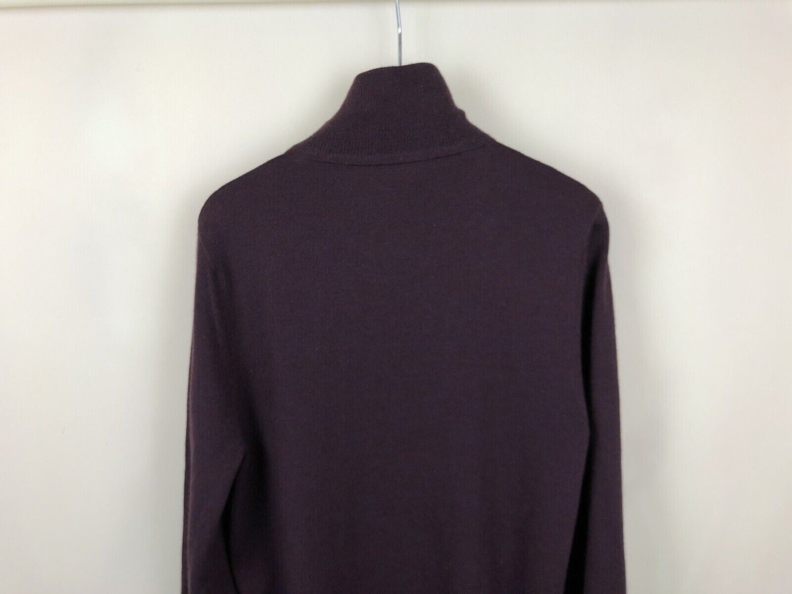 Burberry BURBERRY BRIT SWEATER PULLOVER 1/4 ZIP MERINO WOOL MENS Size US M / EU 48-50 / 2 - 13 Thumbnail