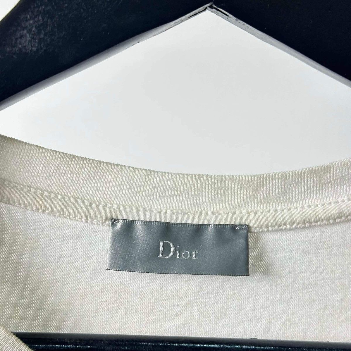 Dior DIOR LOGO WHITE T SHIRT Size US XS / EU 42 / 0 - 5 Thumbnail