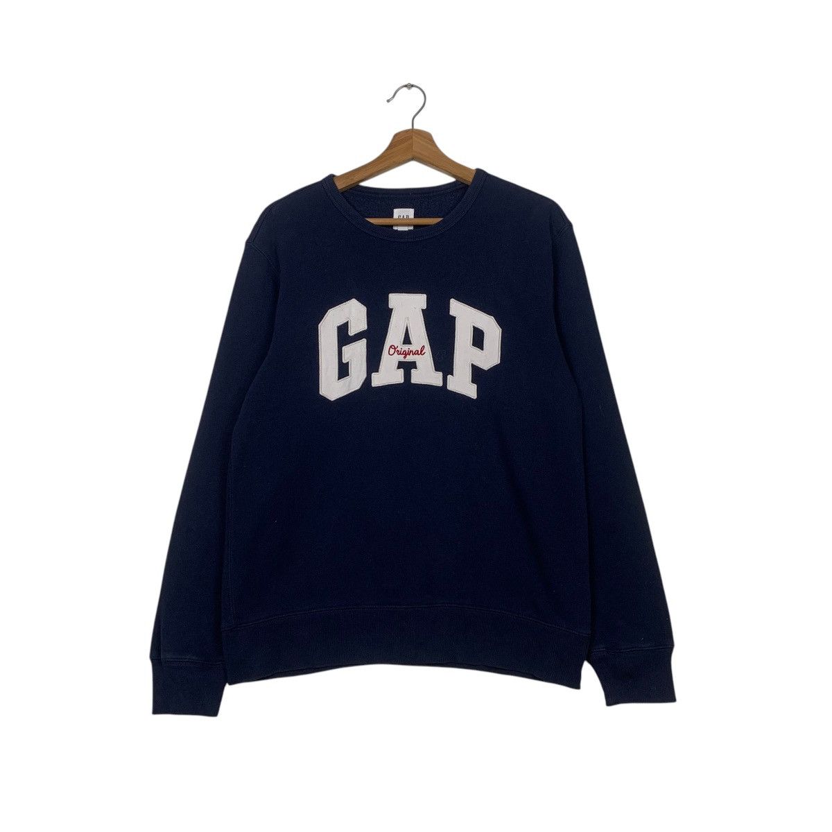 Gap Gap Original Big Logo Crewneck Sweatshirt Size US S / EU 44-46 / 1 - 1 Thumbnail