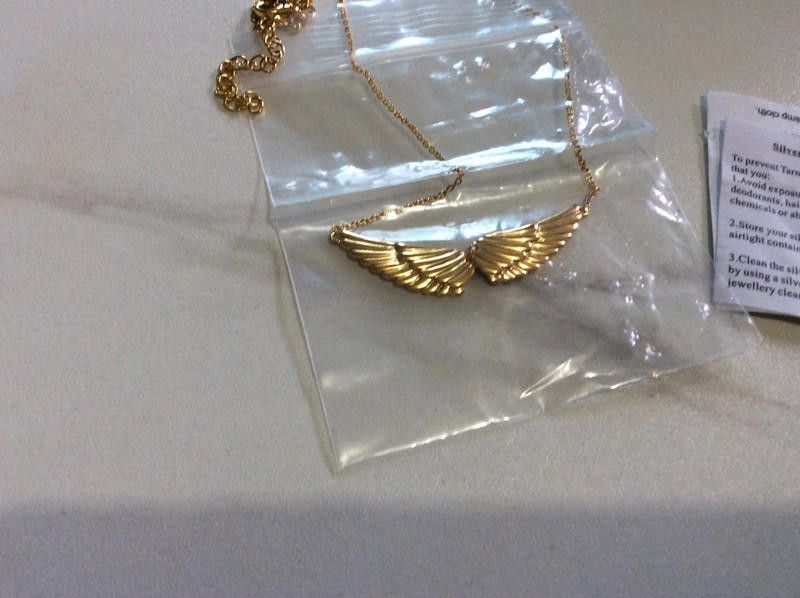 Designer Gold plated ladies necklace Size ONE SIZE - 1 Thumbnail