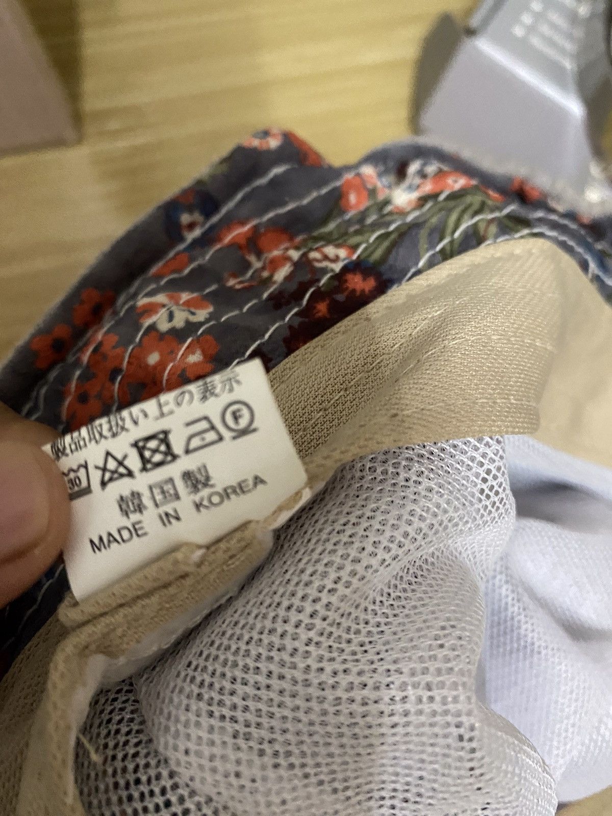 Japanese Brand Japanese Brand Flower Bucket Hat Size ONE SIZE - 6 Thumbnail