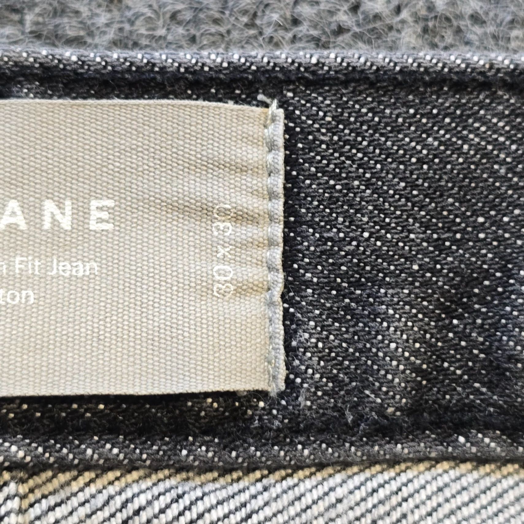 Everlane Everlane Jeans Slim Black Denim 30x30 5-Pocket Selvedge Hipster Preppy Mens Size US 30 / EU 46 - 5 Thumbnail