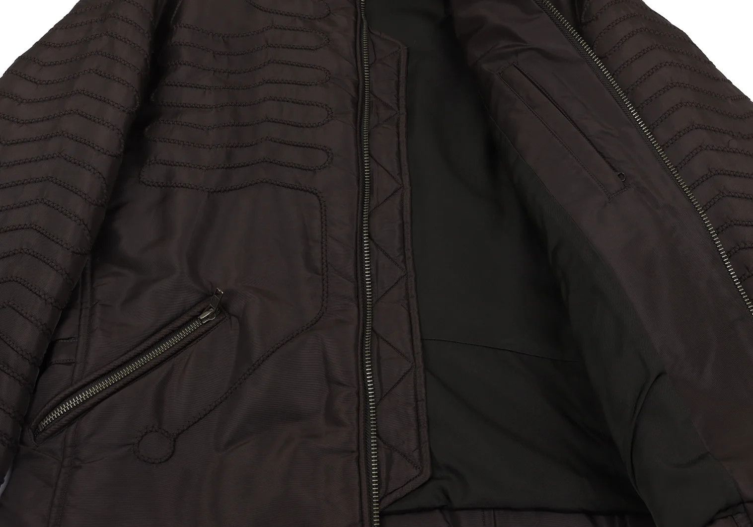 Issey Miyake Padded Blouson in Burdy, Size M Size US M / EU 48-50 / 2 - 11 Thumbnail