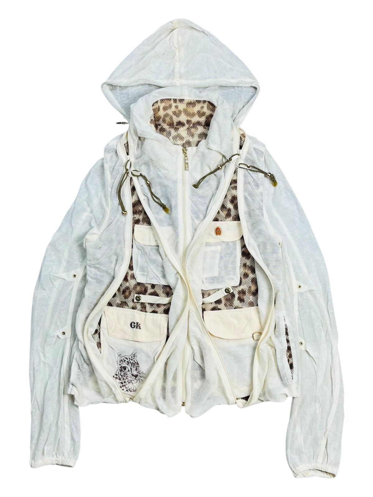 20471120 2000S La Moda Goji - Apocalypse Style Survival Bono Jacket Size US M / EU 48-50 / 2 - 1 Thumbnail