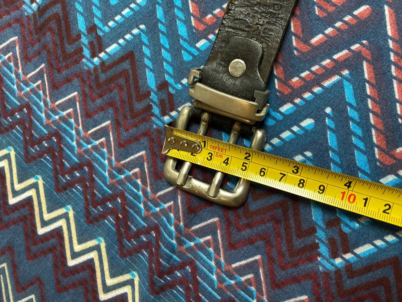 Harley Davidson Vintage Harley Davidson 90’s Y2K Monogram Logo Leather Belt Size ONE SIZE - 11 Thumbnail