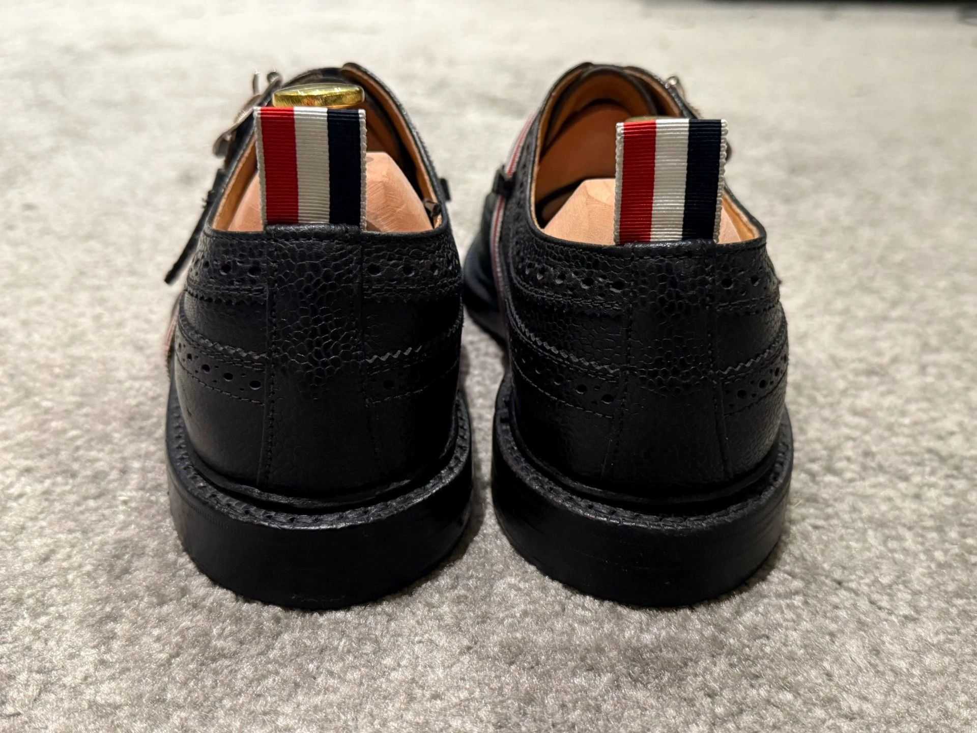 Thom Browne Thom Browne Brogue Removable Laces Wood Sole 8.5 9+ Size US 9 / EU 42 - 3 Thumbnail