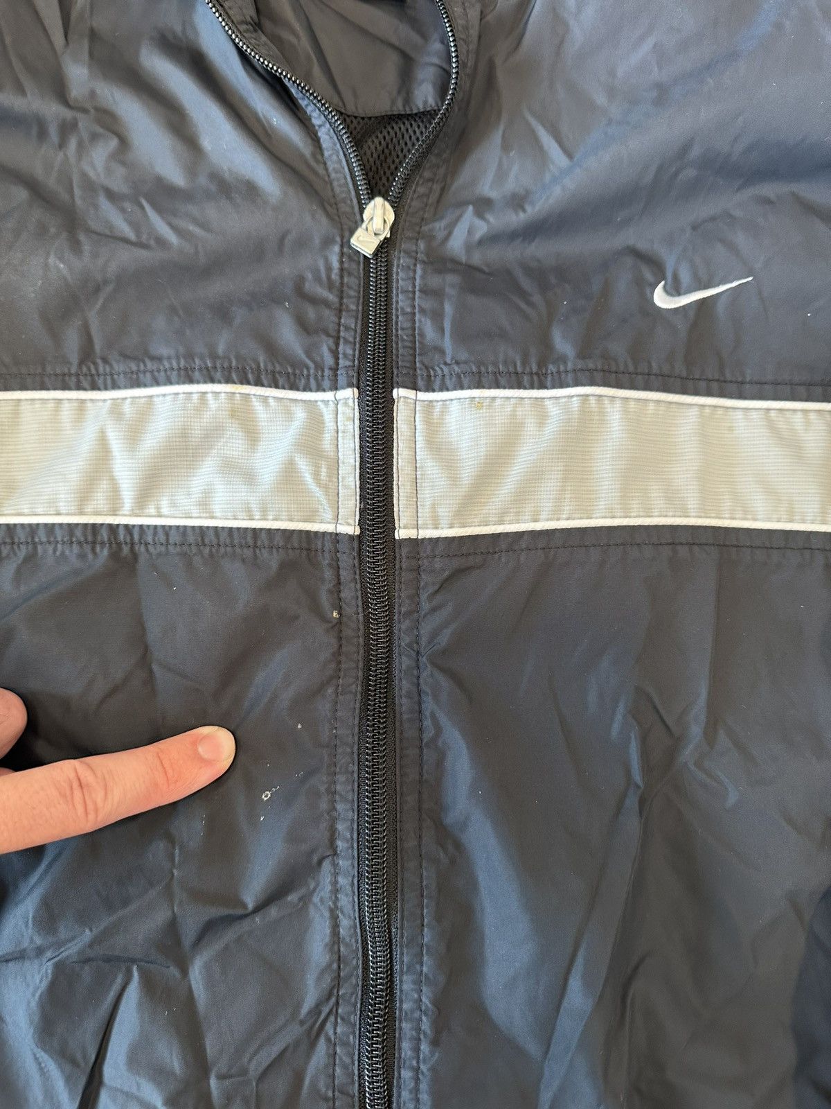 Nike Y2K Nike Warm Up Jacket Size US XXL / EU 58 / 5 - 3 Thumbnail