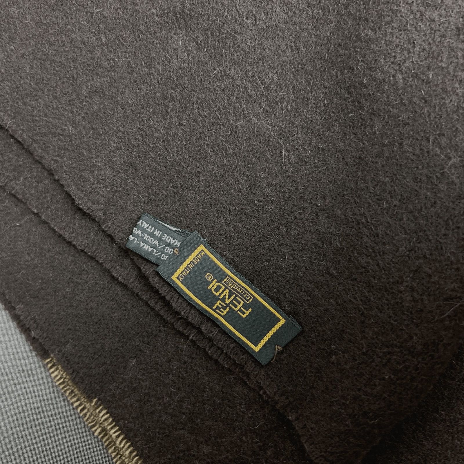 Fendi FENDI WOOL GRAPHIC SCARF Size ONE SIZE - 7 Thumbnail