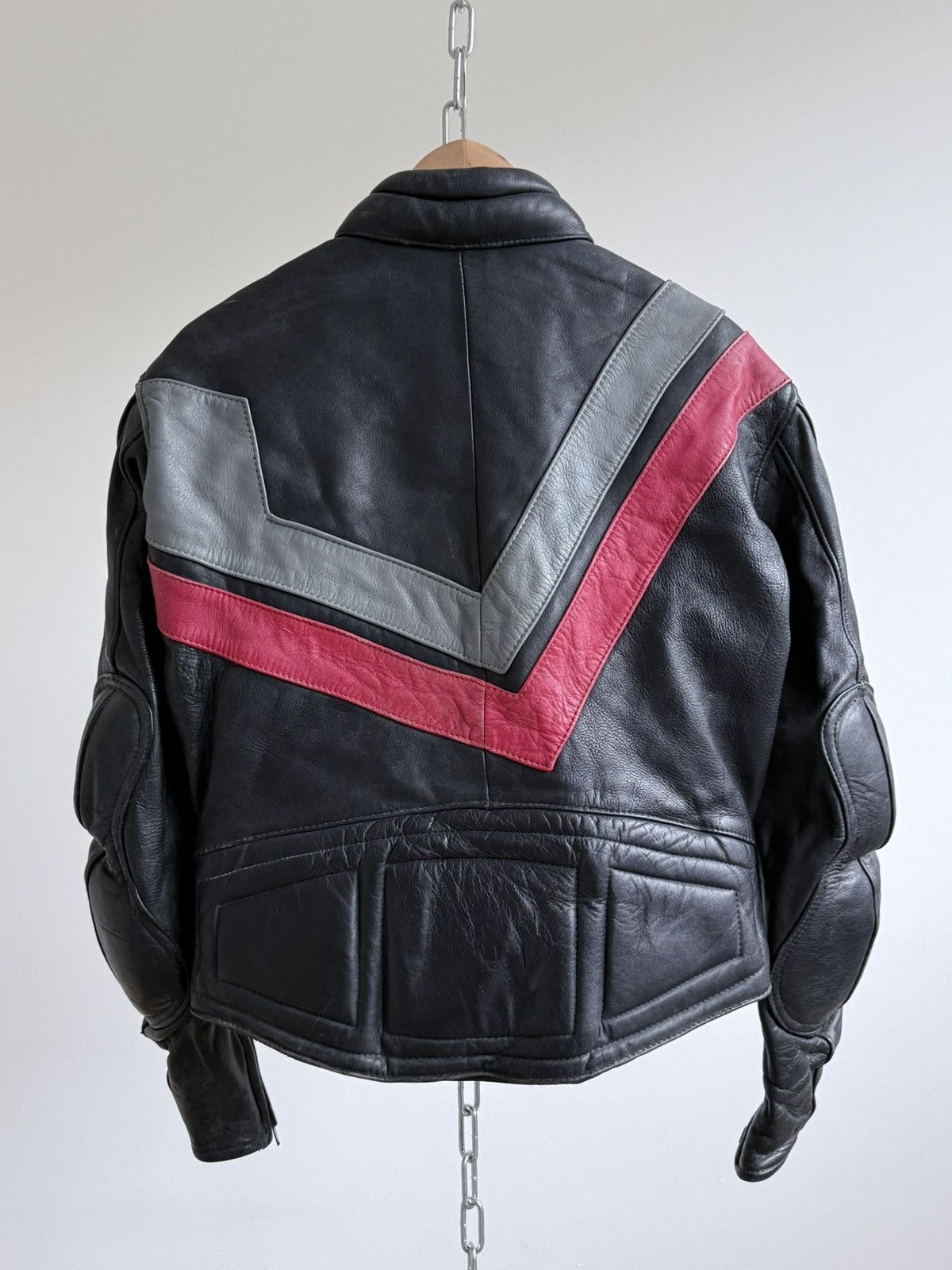 Japanese Brand Vintage IXS Moto Racing Leather Jacket Size US M / EU 48-50 / 2 - 6 Thumbnail