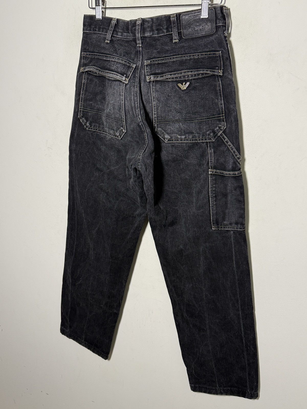 Giorgio Armani Vintage Armani Jeans carpenter denim pants Size US 30 / EU 46 - 1 Thumbnail