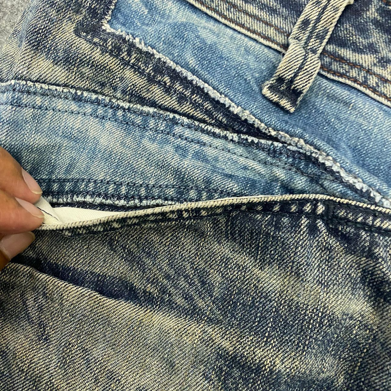 Marithe + Francois Girbaud 💥Best Offer💥 Marithe Francois Girbaud Distressed Denim Size US 35 - 13 Thumbnail