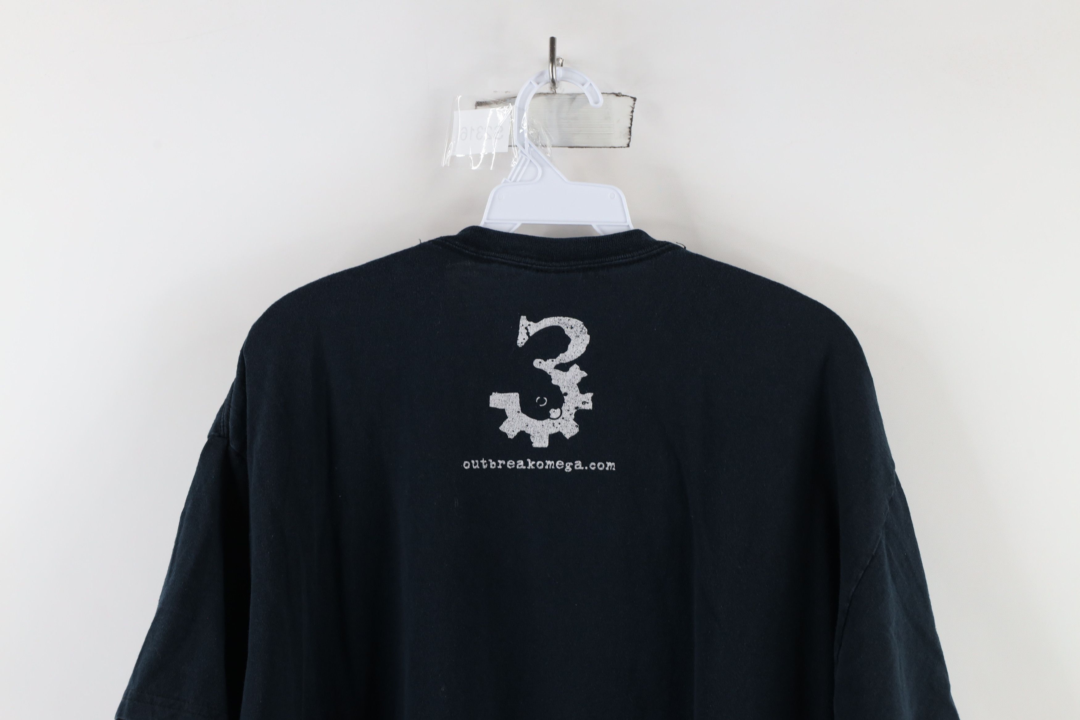 Vintage Vintage Y2K Streetwear Omega Zombies Skeleton T-Shirt Size US XL / EU 56 / 4 - 14 Thumbnail