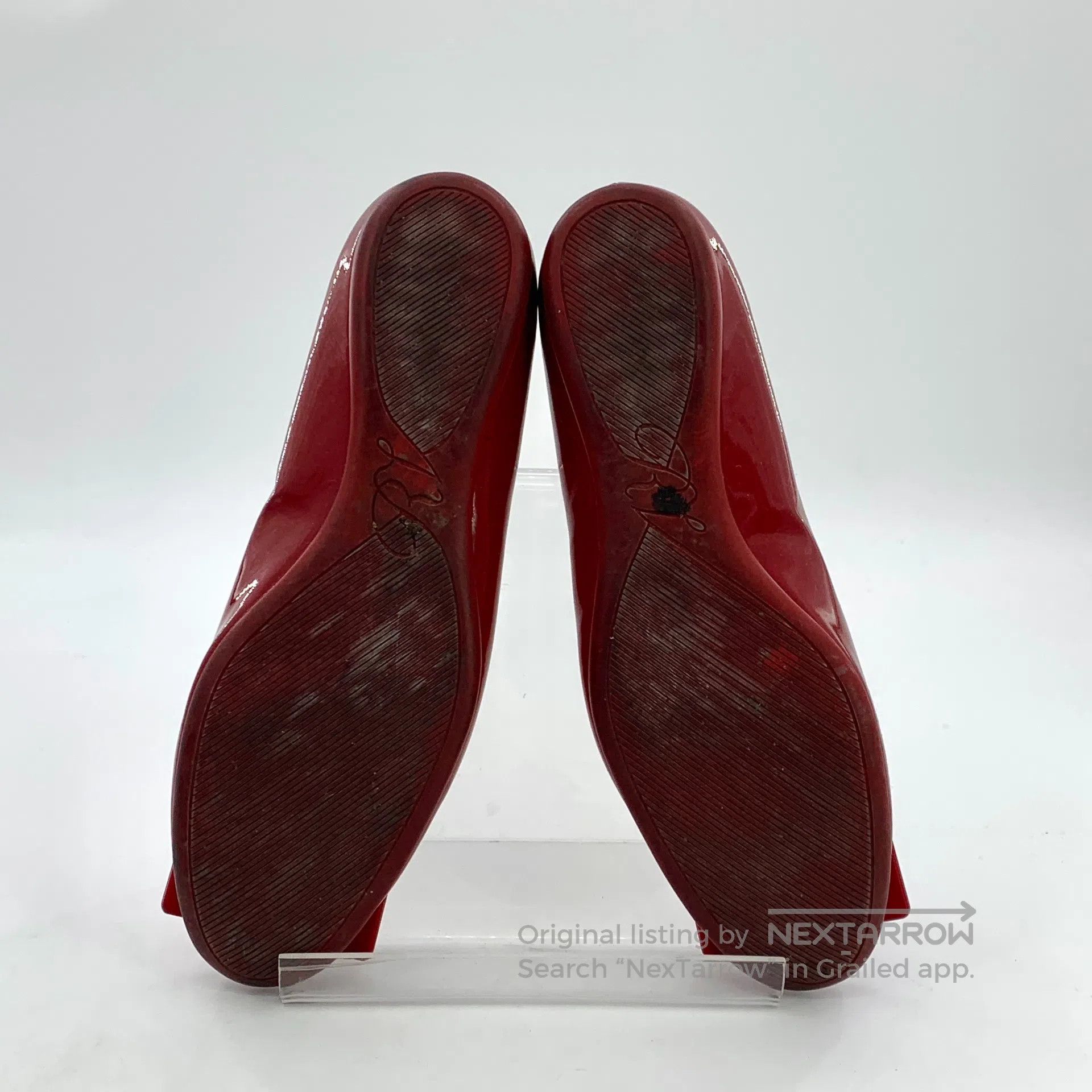 Roger Vivier Roger Vivier Dark Red Patent Leather Square Buckle Casual Size US 6.5 / IT 36.5 - 5 Thumbnail