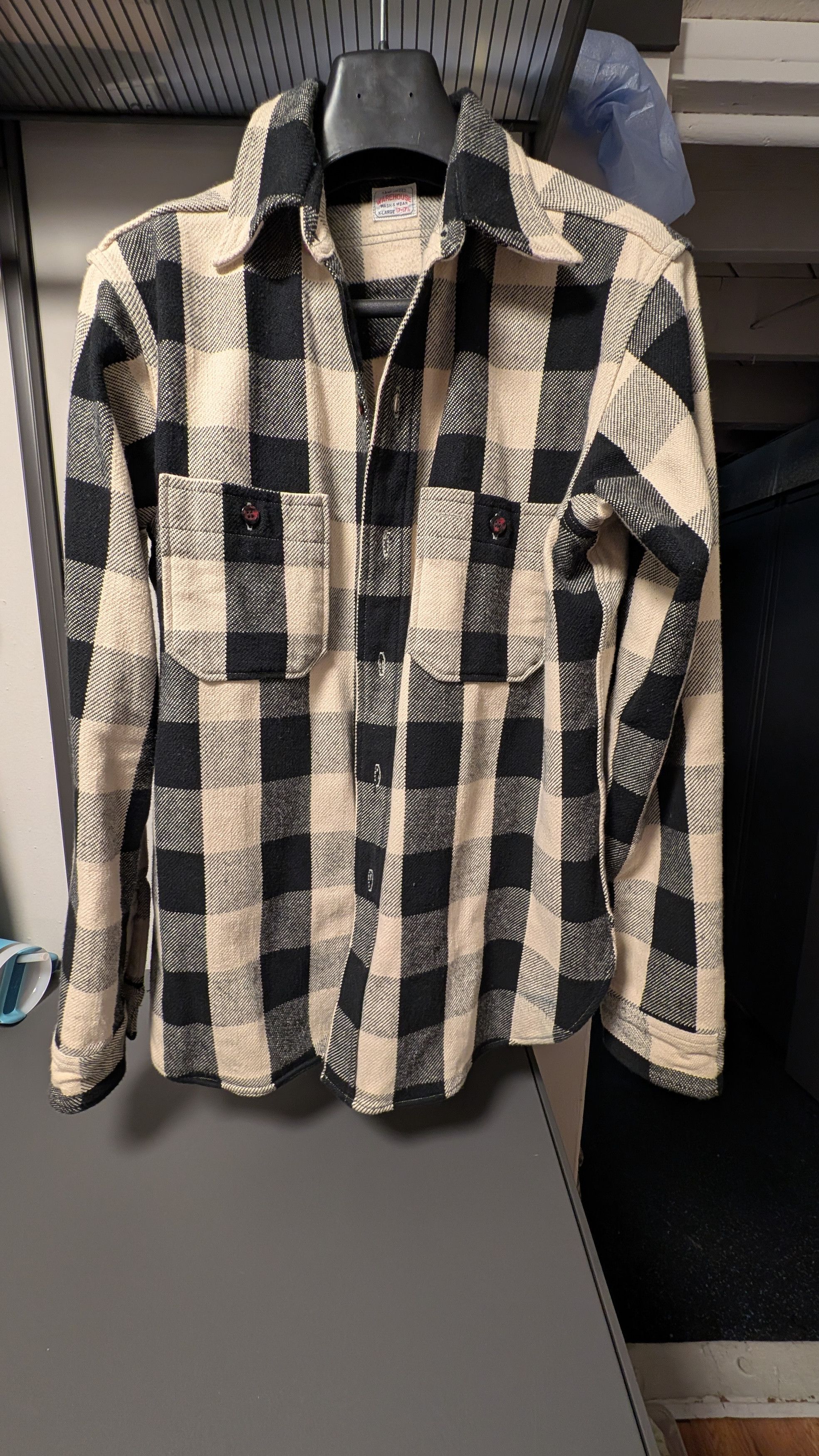 Warehouse & Co. One-Wash Flannel Size US XL / EU 56 / 4 - 2 Thumbnail