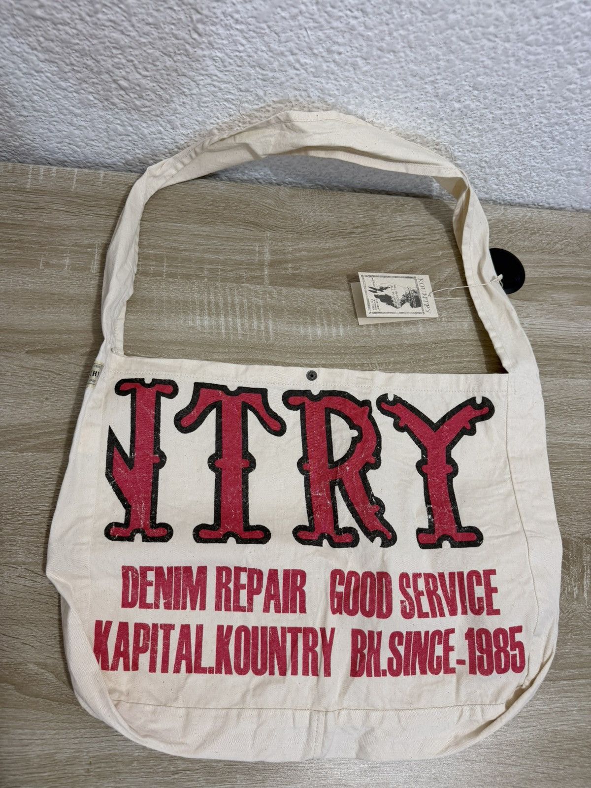 Kapital KAPITAL KOUNTRY MESSENGER BAG Size ONE SIZE - 1 Thumbnail