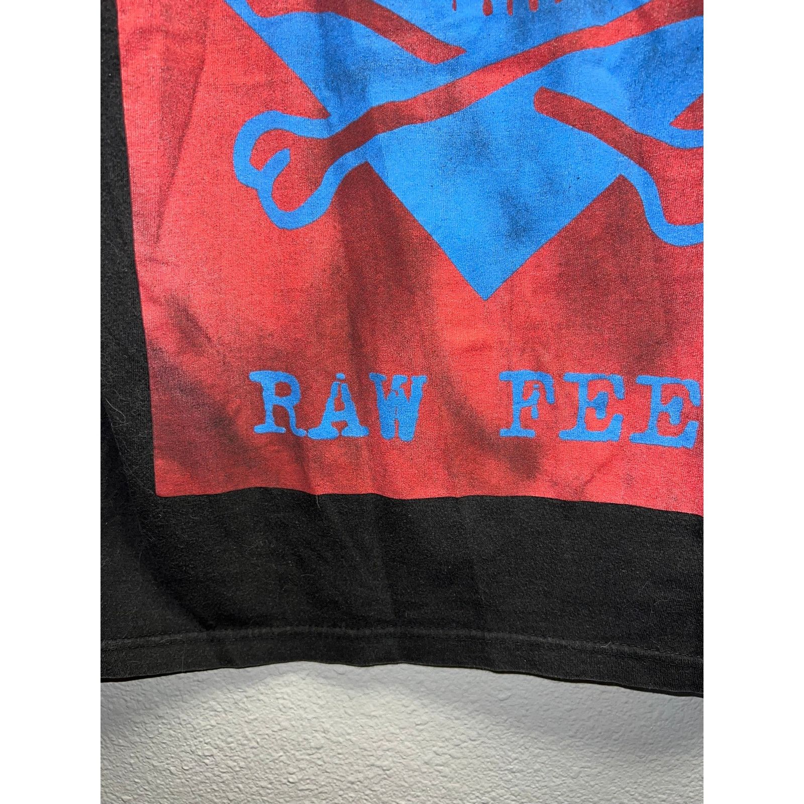Vintage Vintage Triangle Band Shirt Raw Feed 1995 Tour Tee Tank XL Size US XL / EU 56 / 4 - 4 Thumbnail