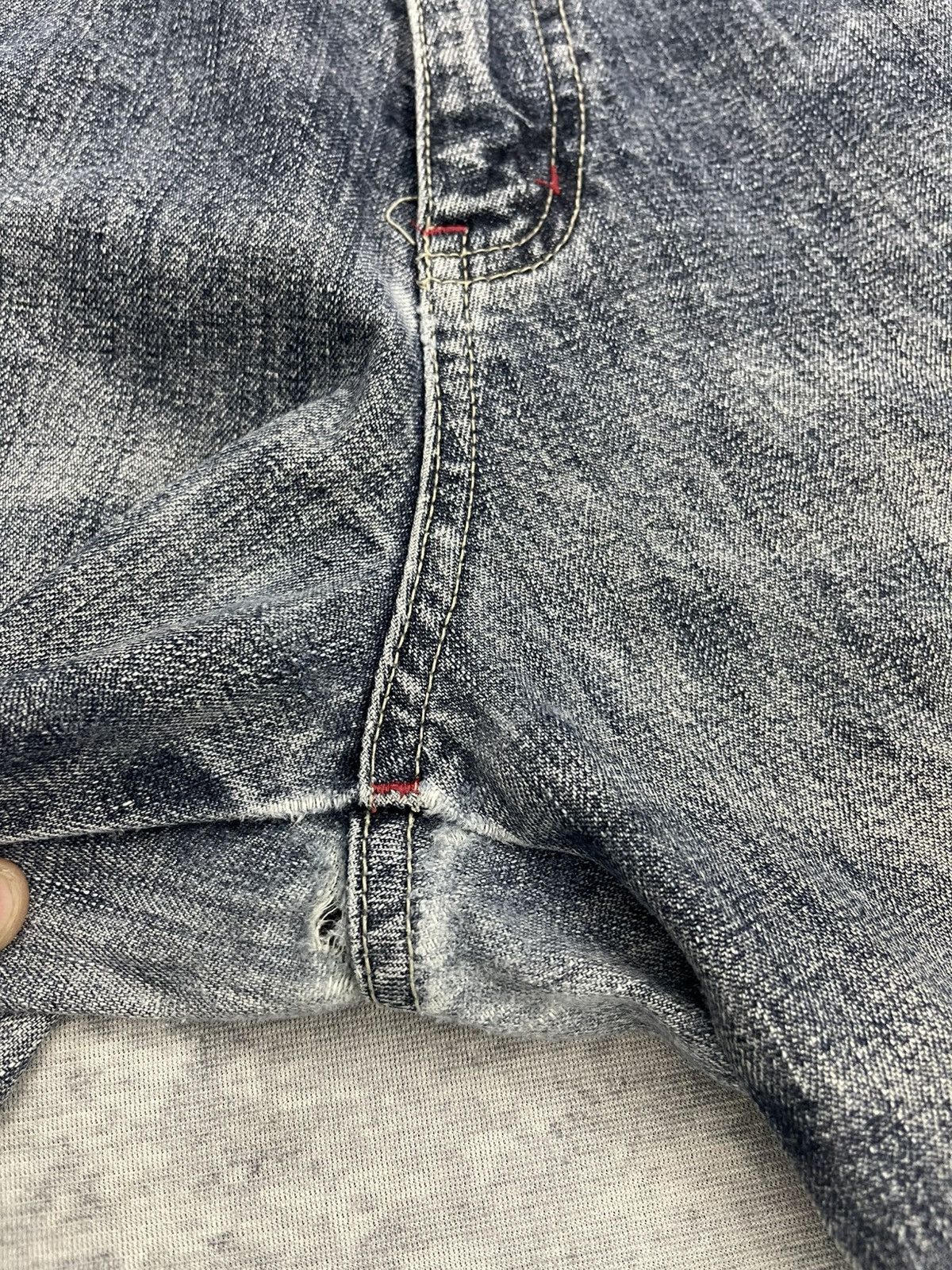 DrunknMunky Drunkn Munky Serial 00036 Carpenter Distressed Denim s21 Size US 32 / EU 48 - 15 Thumbnail