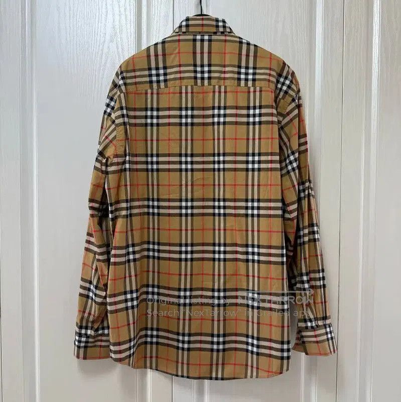Burberry Burberry Men's Long Sleeve Cotton Check Shirt. Size US M / EU 48-50 / 2 - 2 Thumbnail