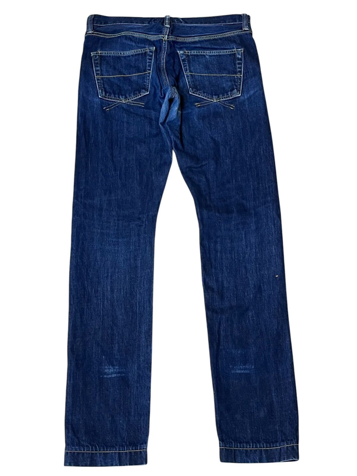 Maison MIHARA YASUHIRO SICK Y2K MAISON MIHARA YASUHIRO BLUE JEANS MADE IN JAPAN Size US 34 / EU 50 - 2 Thumbnail