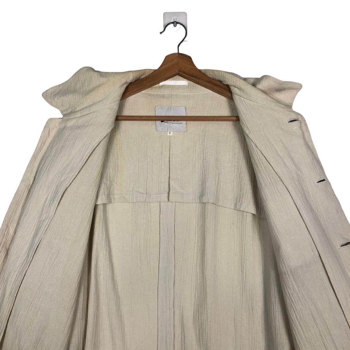 Issey Miyake 🔥Vintage Pleated Button Jacket Work Oversized Jun Men Japan Size US L / EU 52-54 / 3 - 14 Thumbnail