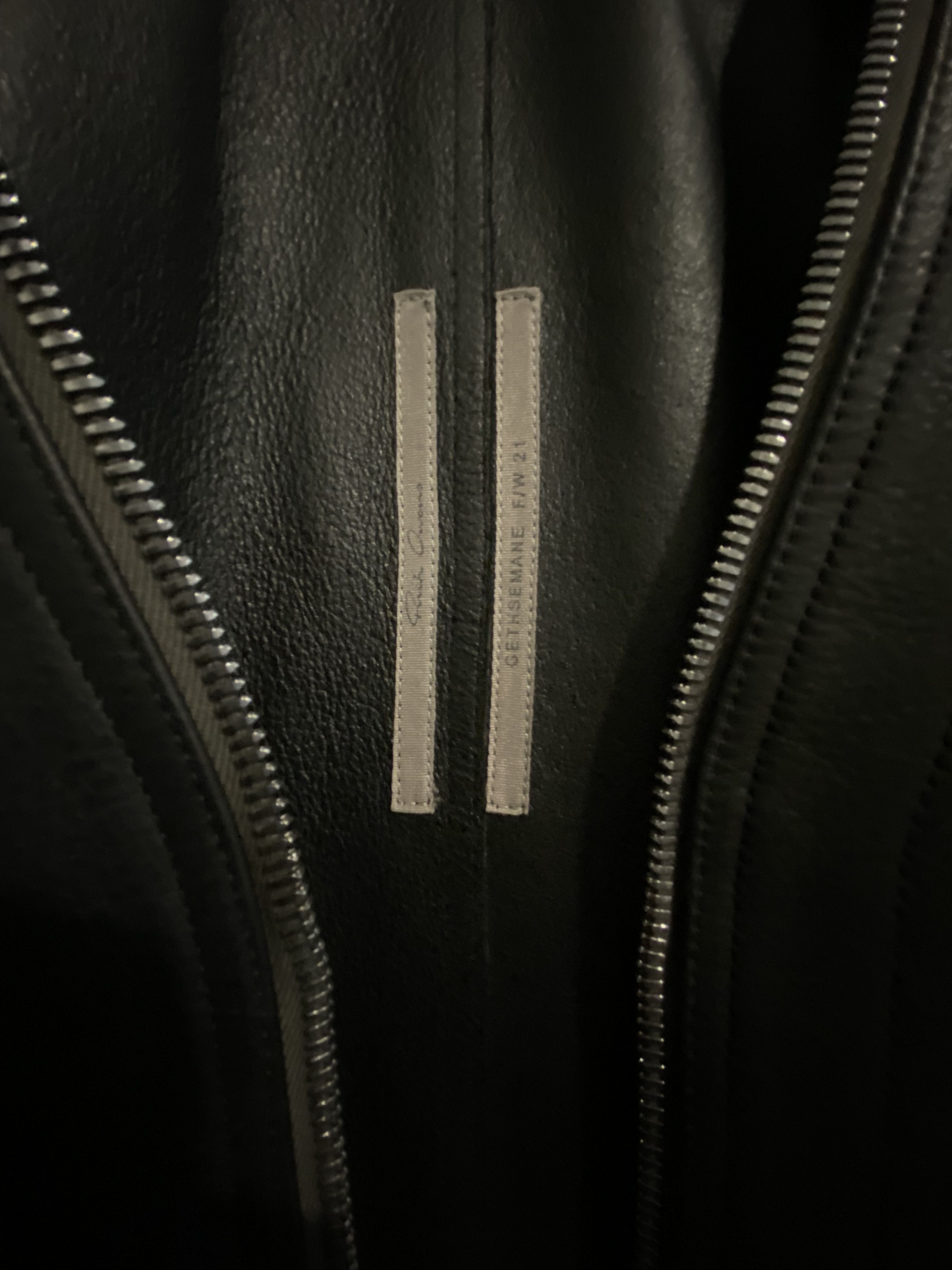Rick Owens Gethsemane Klaus Calf Leather Coat Size US M / EU 48-50 / 2 - 2 Thumbnail