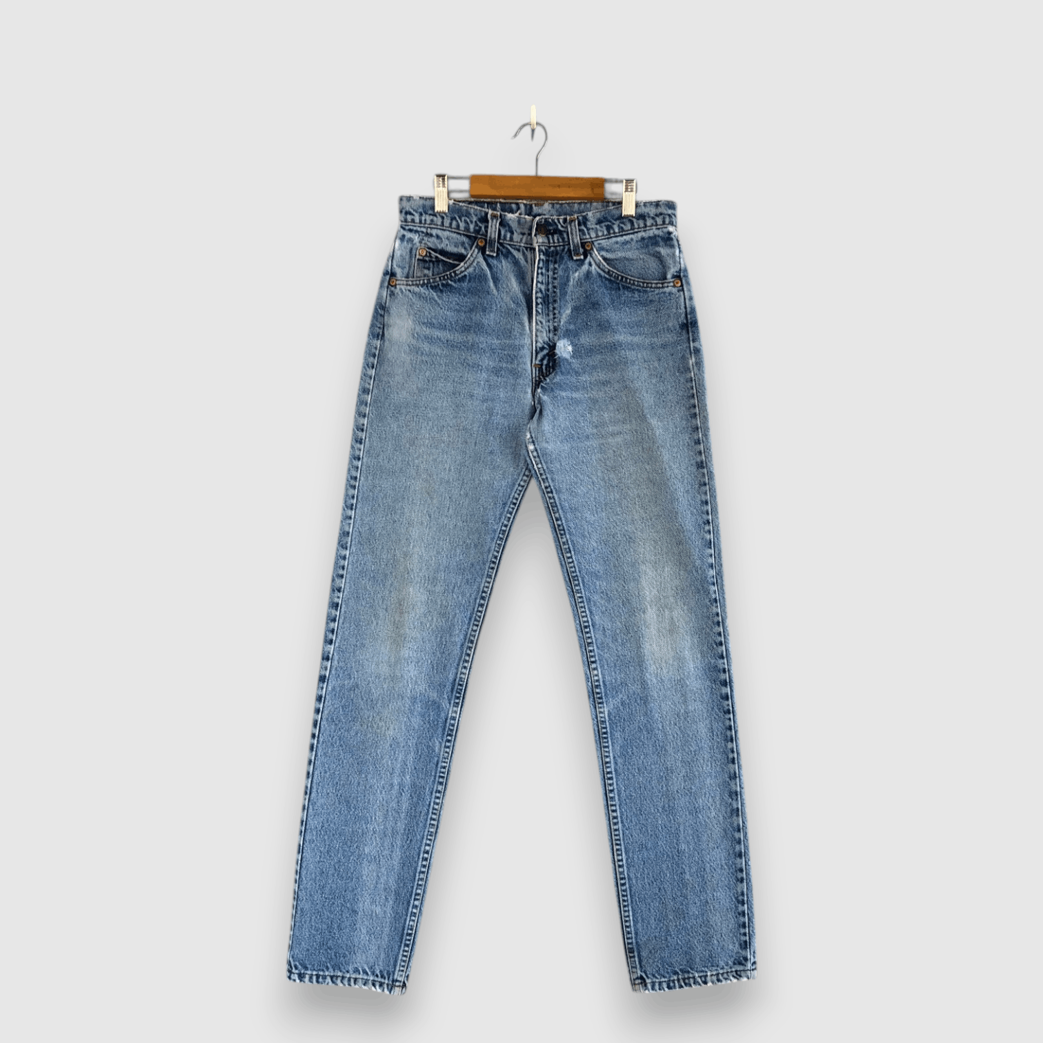 Levi's Vintage 90s Levis Light Wash Jeans Levi's Destroyed Denim Size 28" / US 6 / IT 42 - 1 Thumbnail