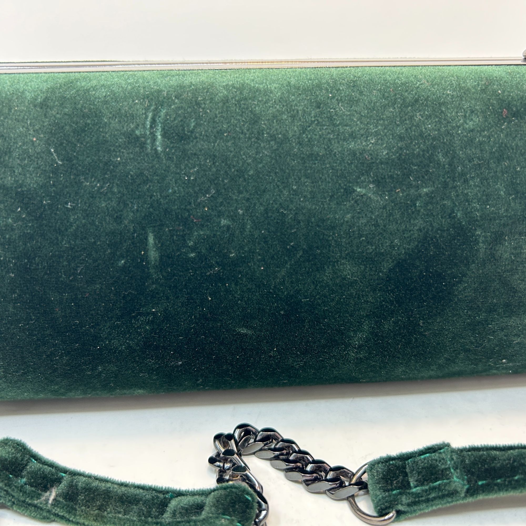 Topshop Topshop Velvet Cylinder Evening Bag Crossbody Tube Clutch w/ Size ONE SIZE - 3 Thumbnail