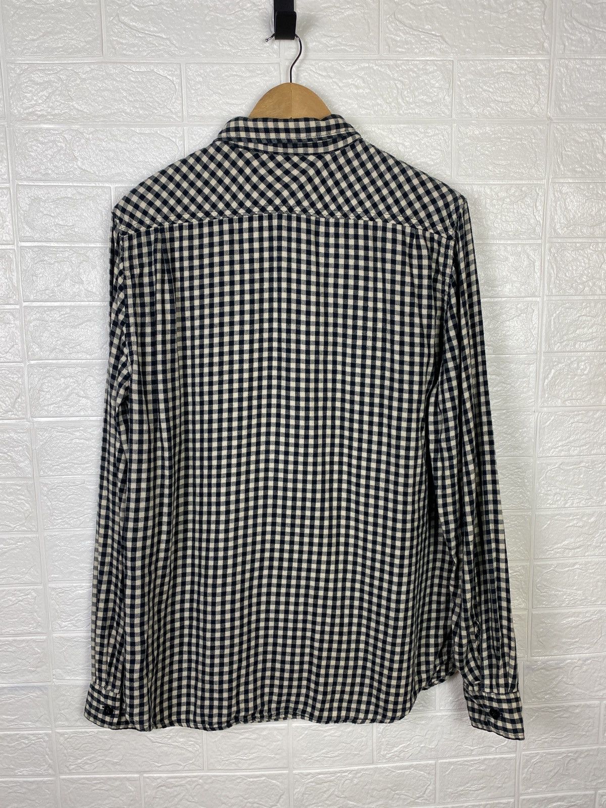Denim & Supply Ralph Lauren Denim & Supply Ralph Lauren Black Checkered Button Shirt Size US L / EU 52-54 / 3 - 6 Thumbnail
