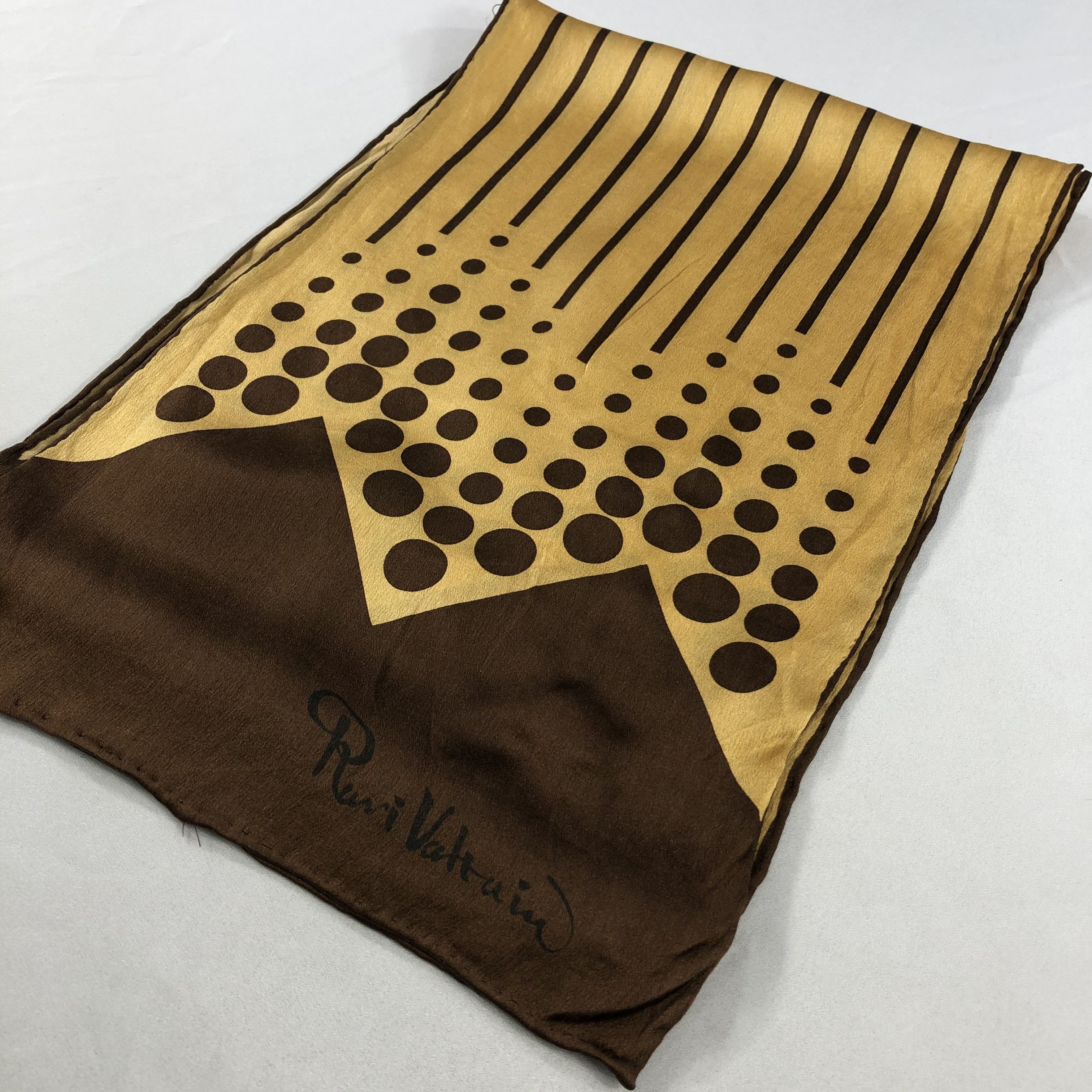 Vintage Vintage Silk Scarf Size ONE SIZE - 4 Thumbnail